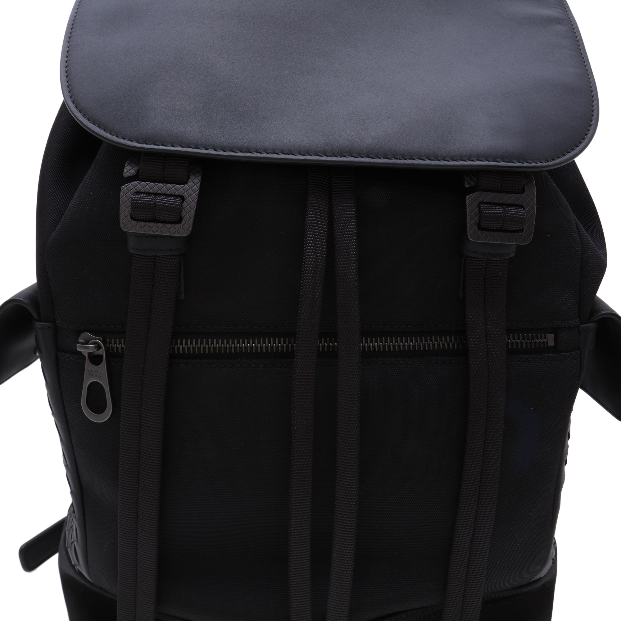 

Hi-tech canvas backpack, Black