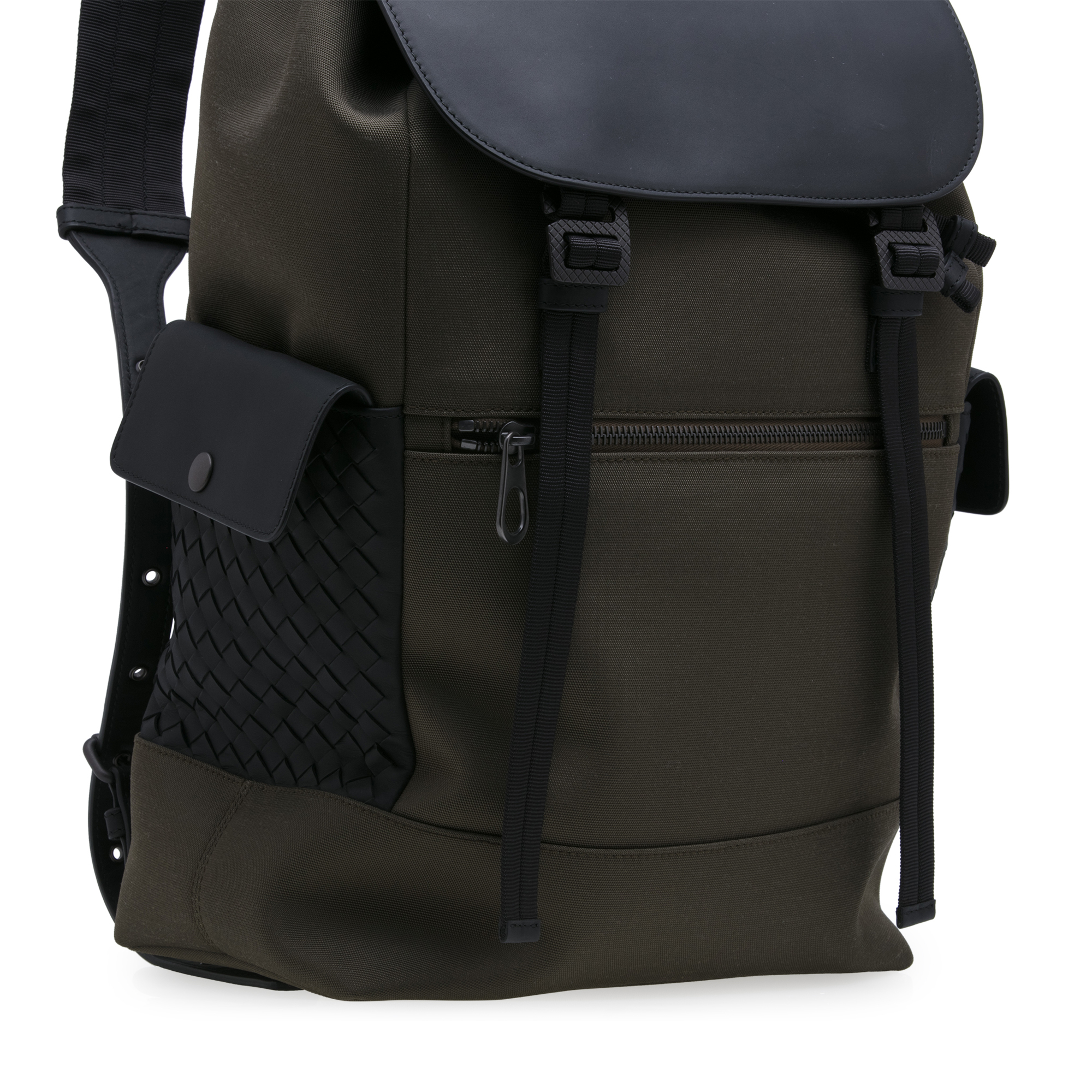 

Hi-tech canvas backpack, Grey