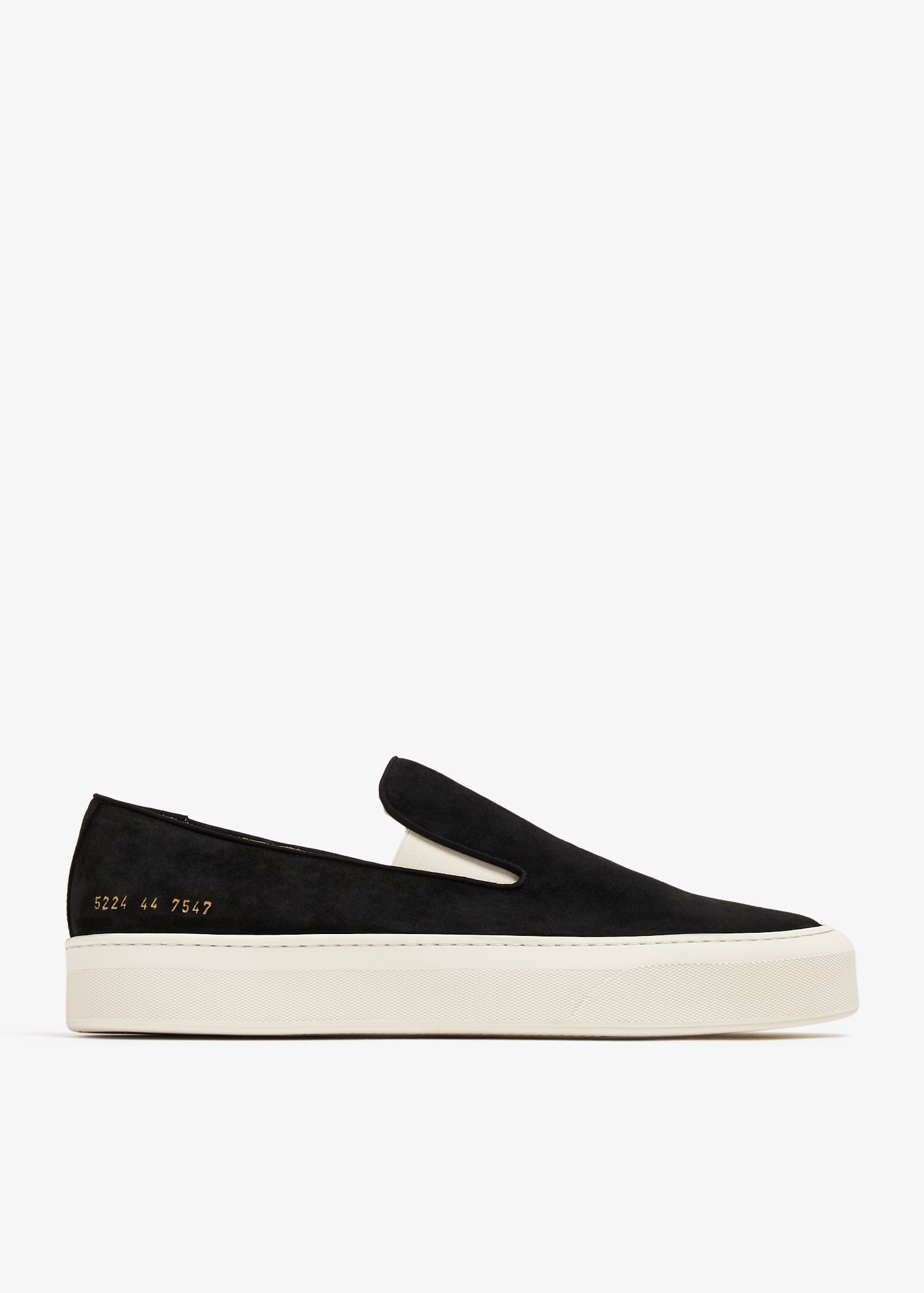 Common Projects Suede slip on sneakers for Men Black in UAE Level Shoes