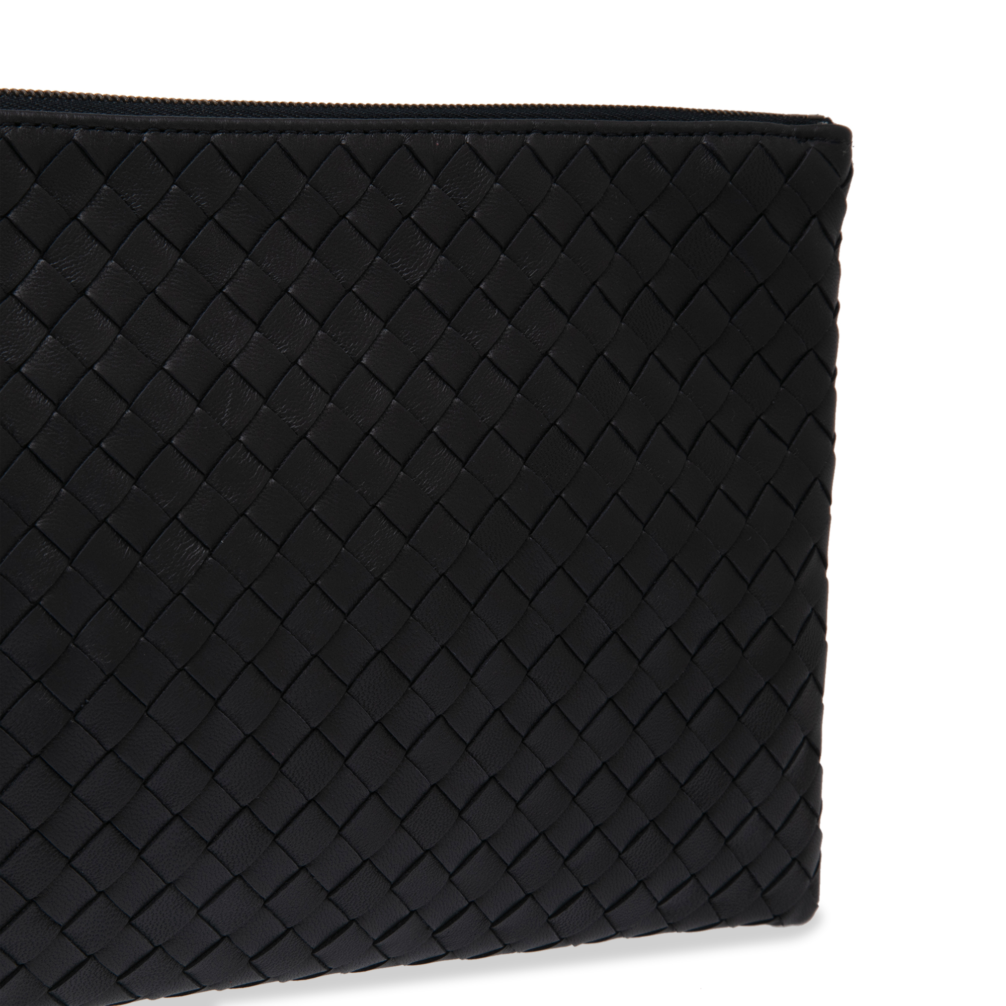 

Intrecciato pouch, Blue