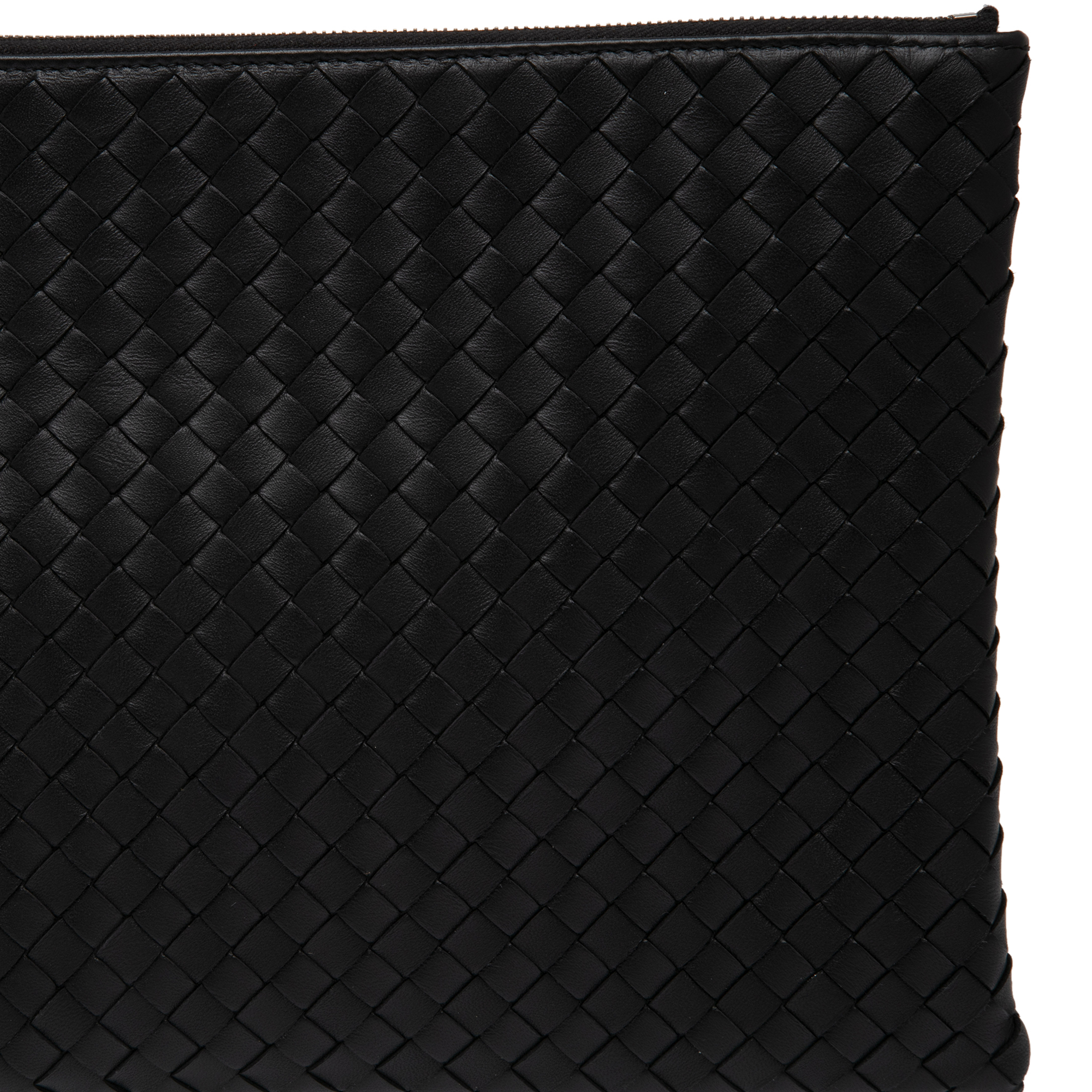 

Intrecciato pouch, Black
