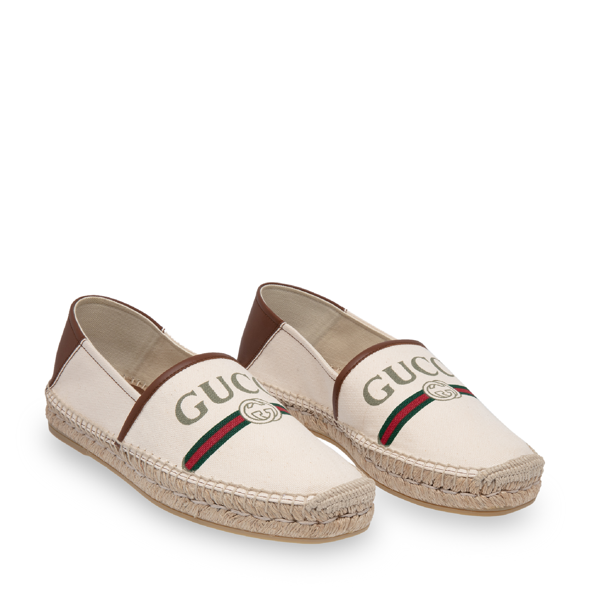 

Logo canvas espadrilles, Beige