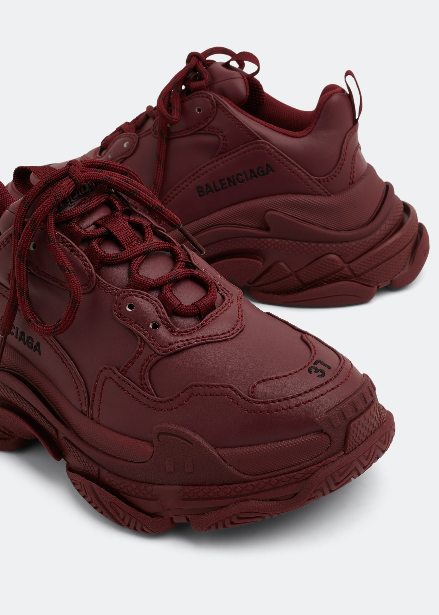 

Triple S sneakers, Burgundy