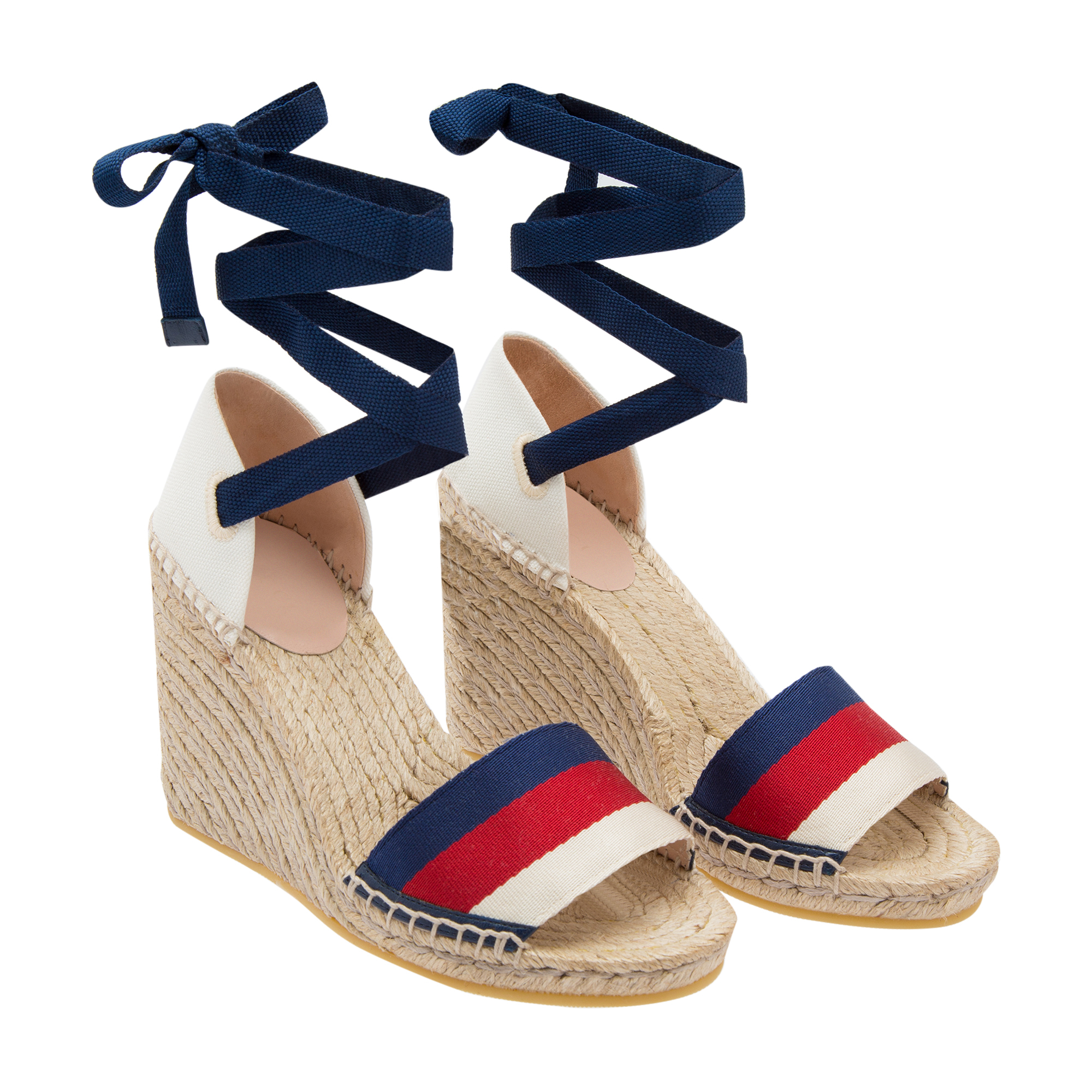 

Sylvie Web platform espadrilles, Multi-coloured