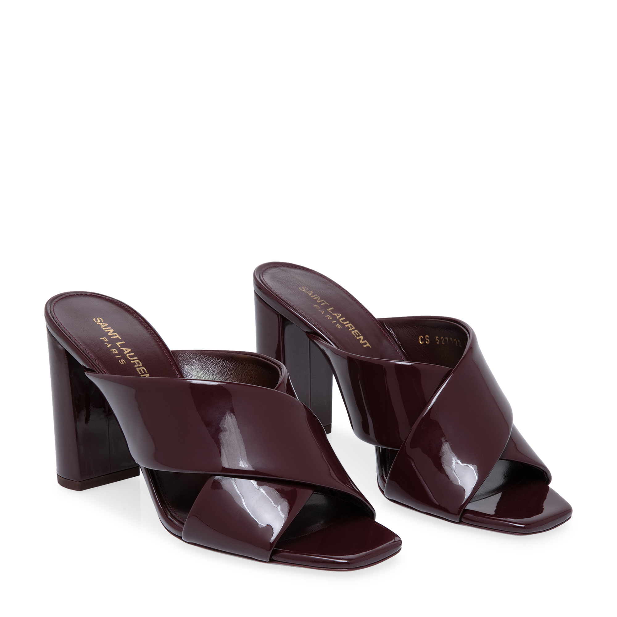 

Loulou mules, Burgundy