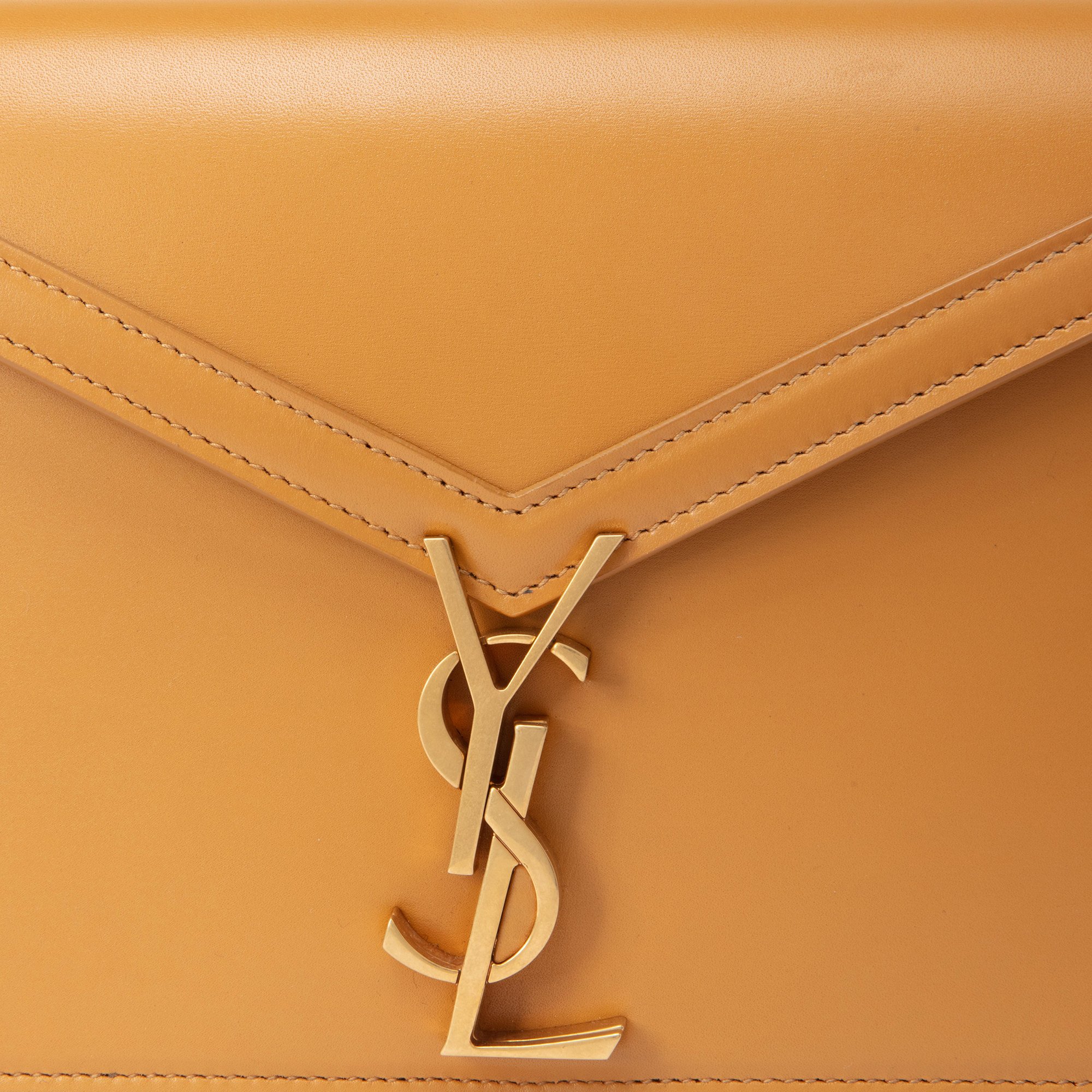 Saint Laurent Cassandra medium bag for Women Yellow in KSA Level Shoes