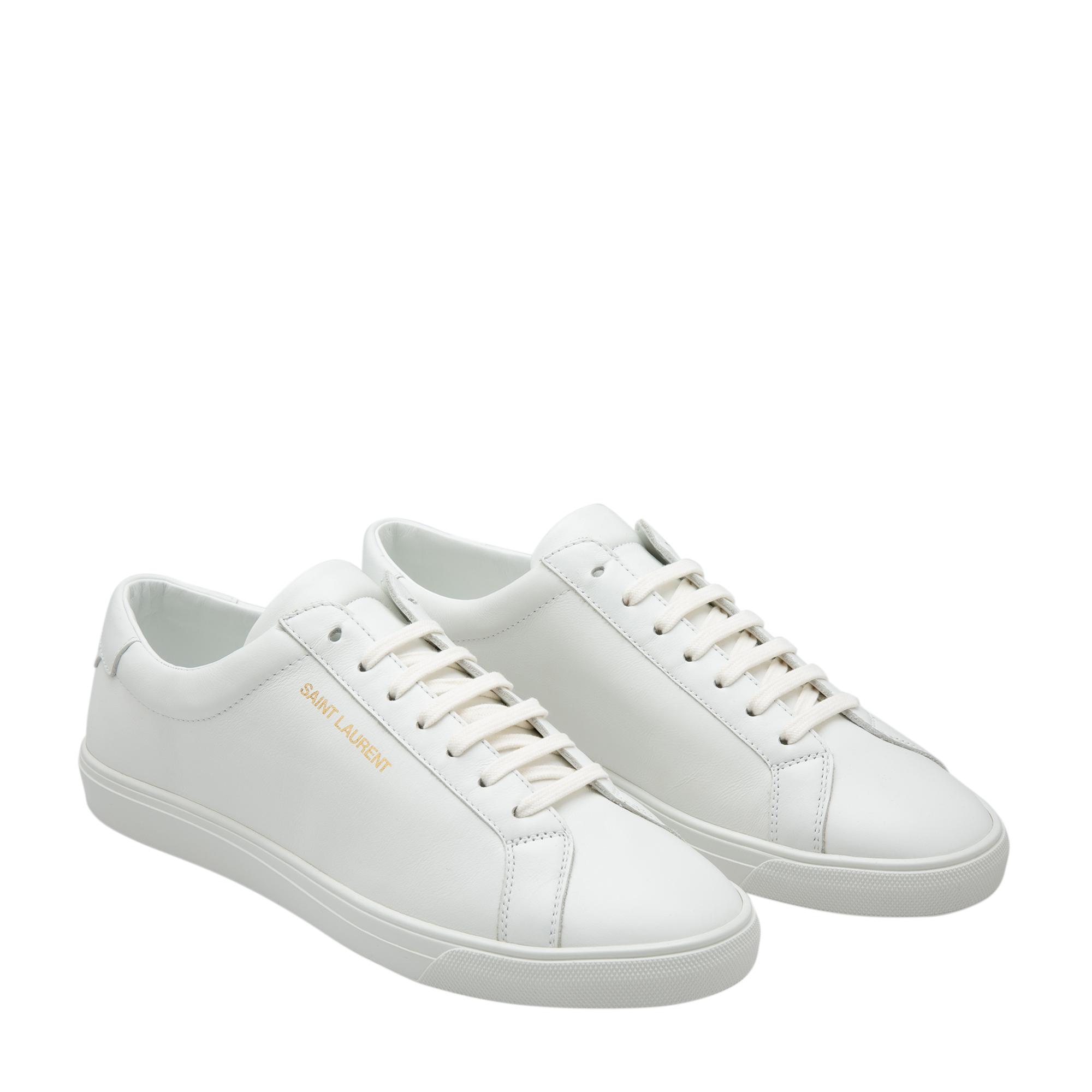 

Andy leather sneakers, White