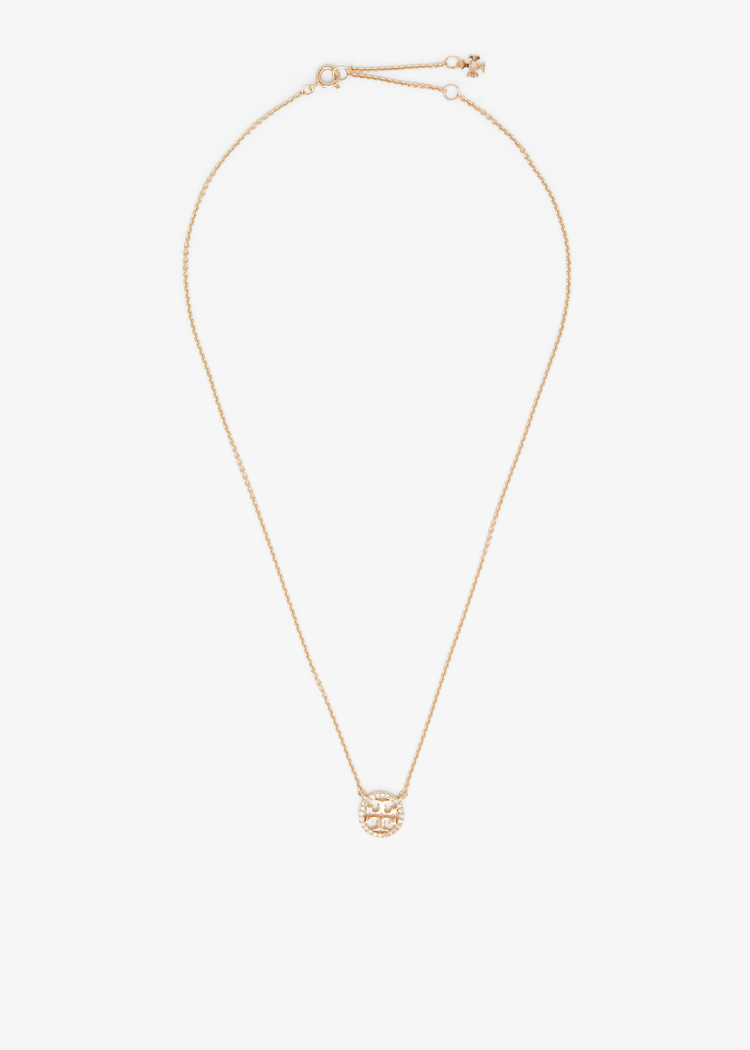 

Miller pavé necklace, Gold