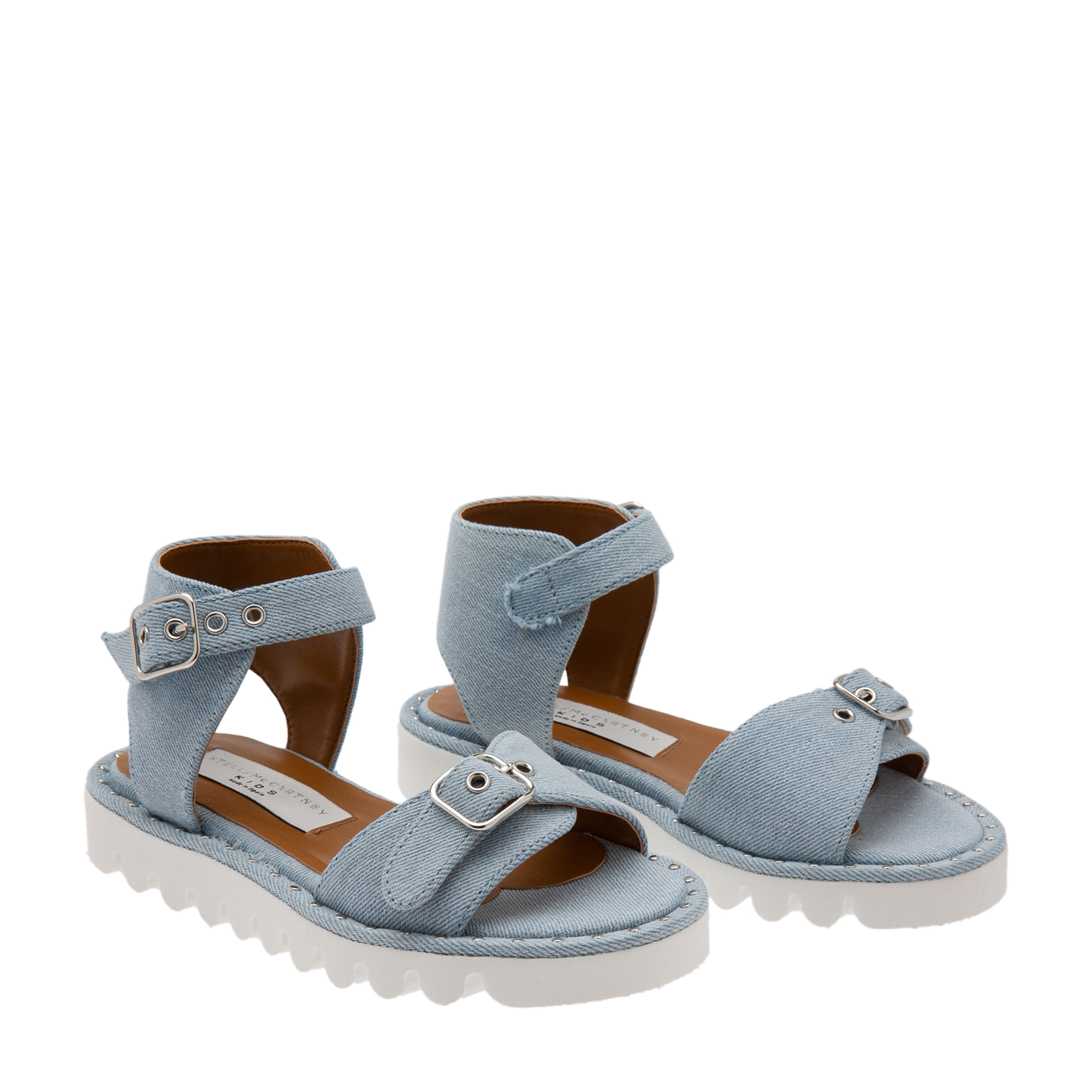 

Denim sandals, Blue