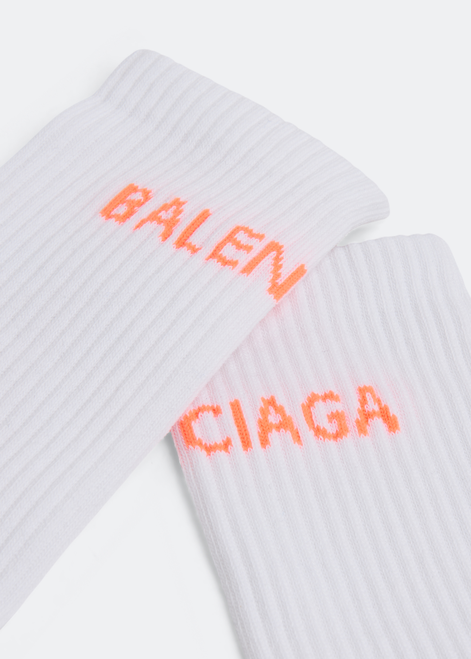 

Logo socks, White