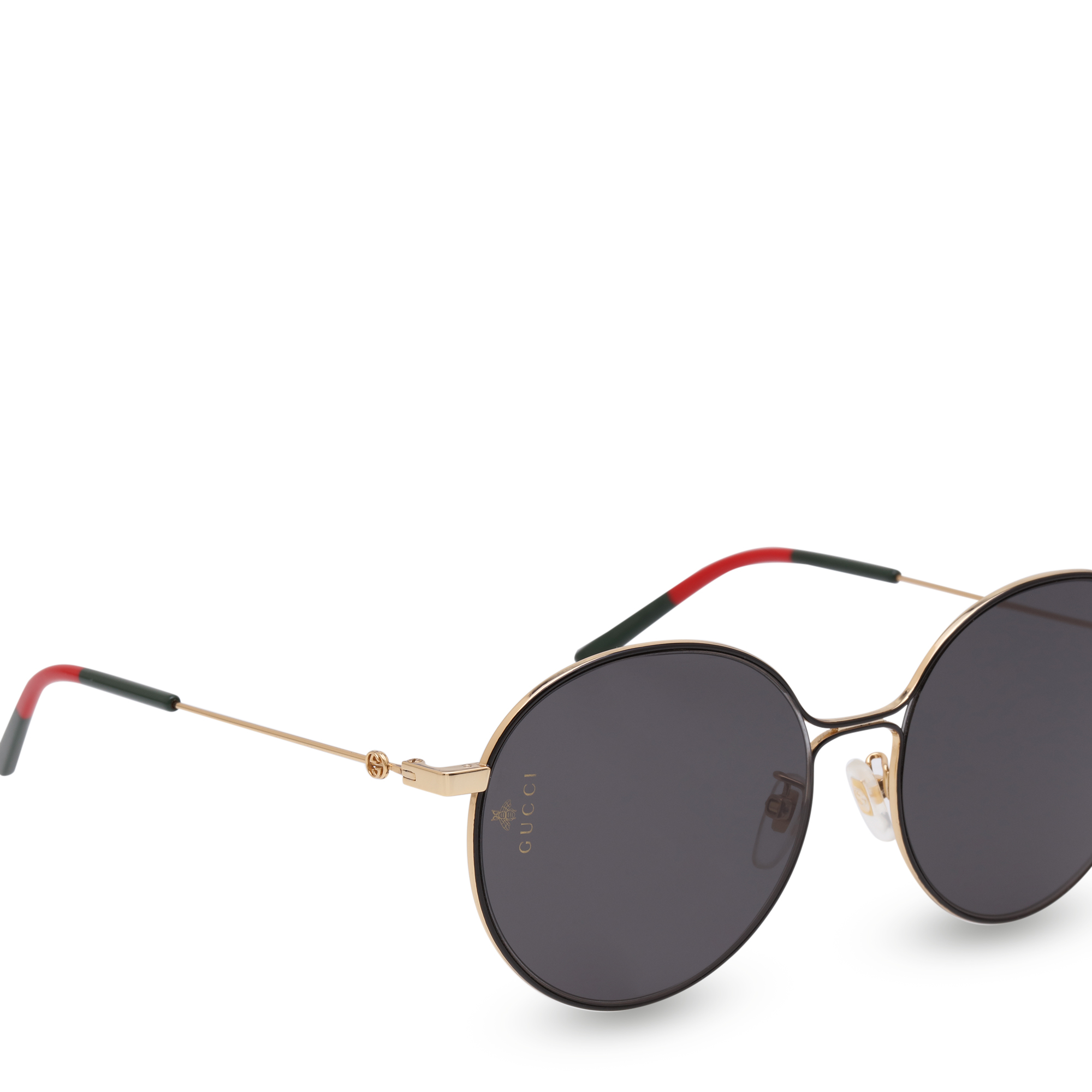 

Aviator metal sunglasses, Gold