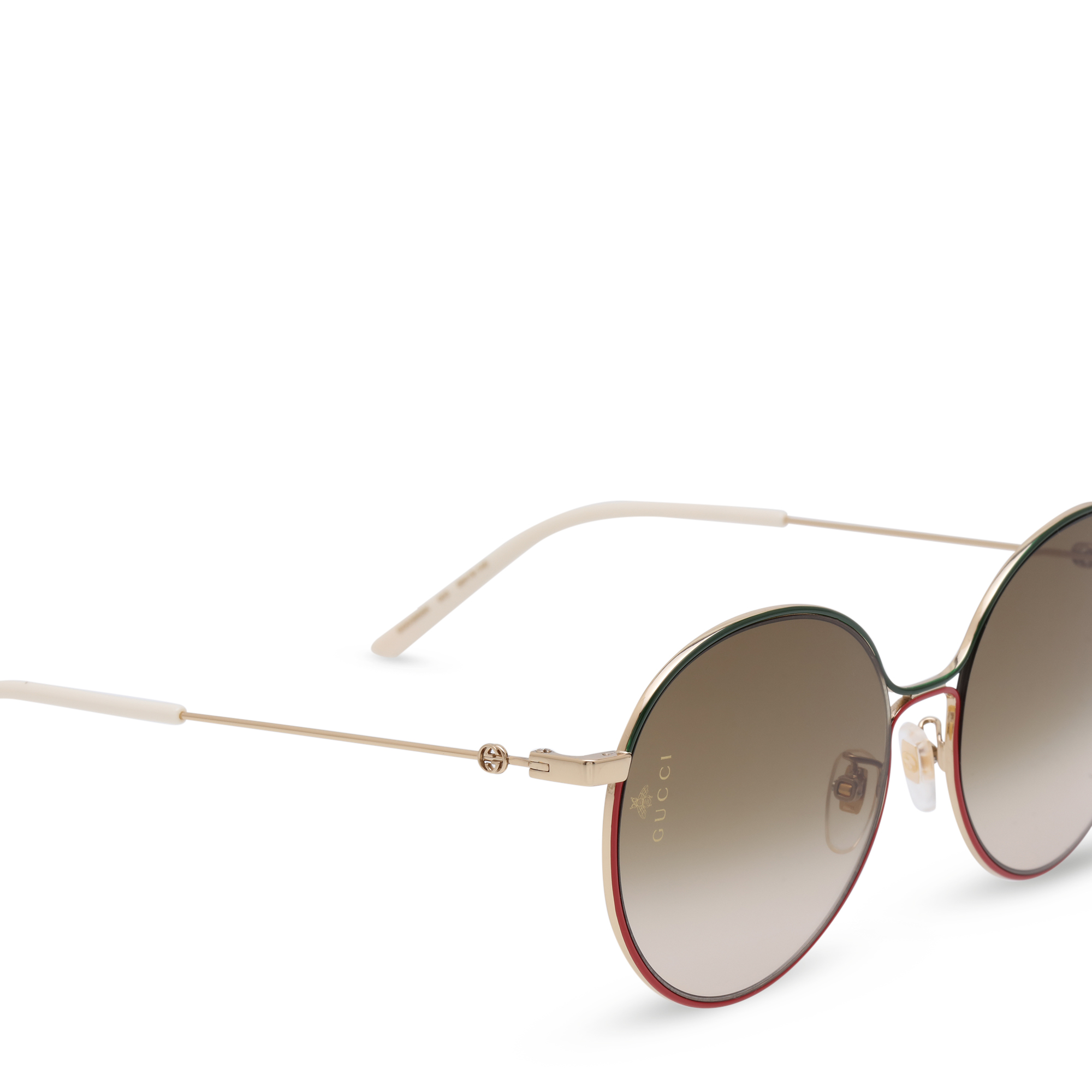 

Aviator metal sunglasses, Gold