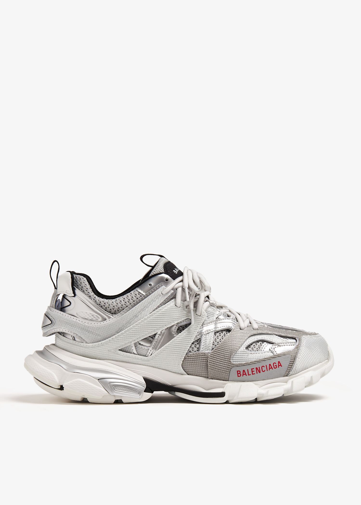 

Track sneakers, Silver