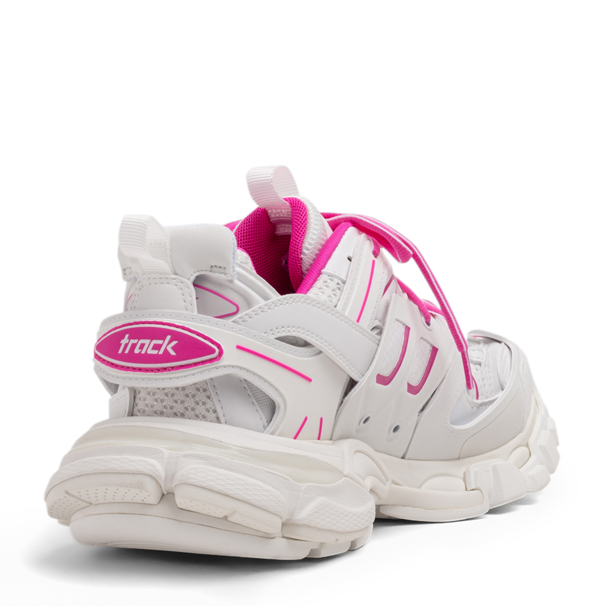 

Track sneakers, White