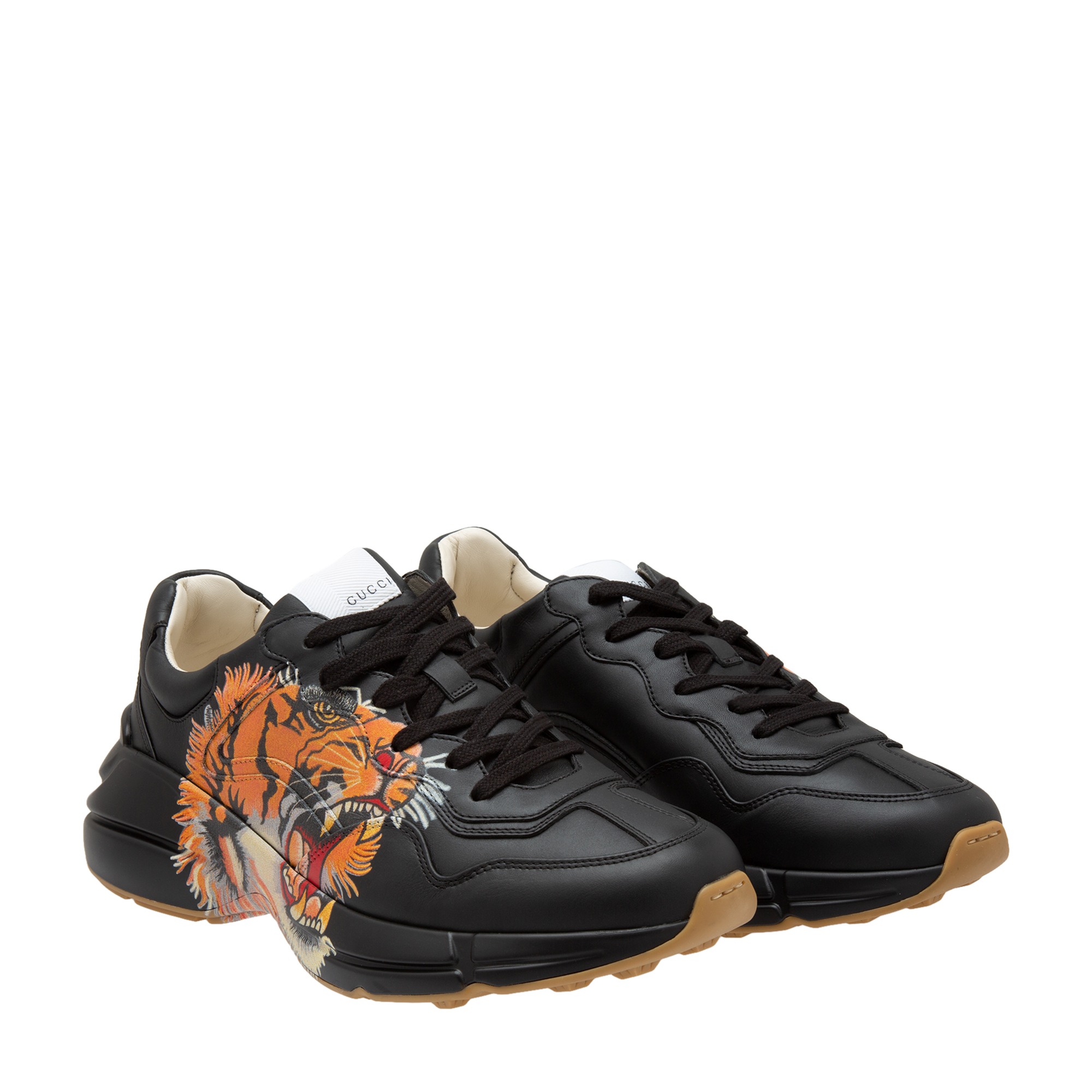 

Rhyton leather sneakers, White