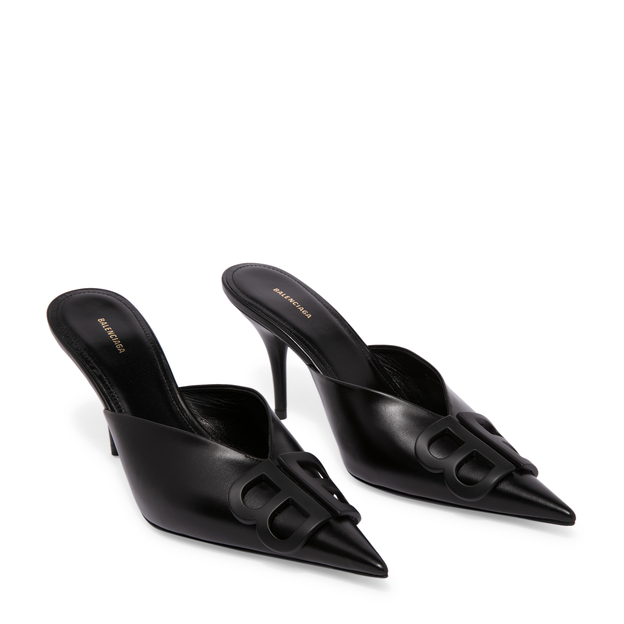 

BB mules, Black
