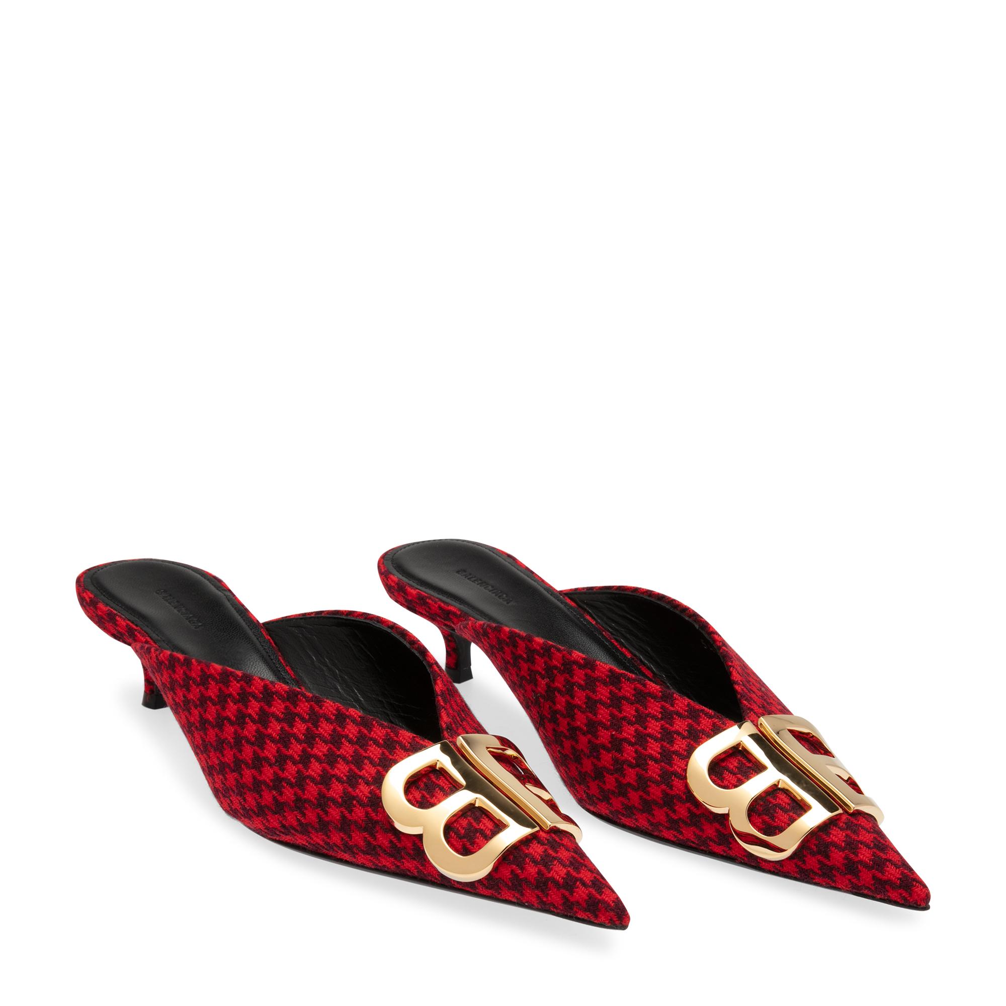 

Houndstooth BB mules, Multi-coloured