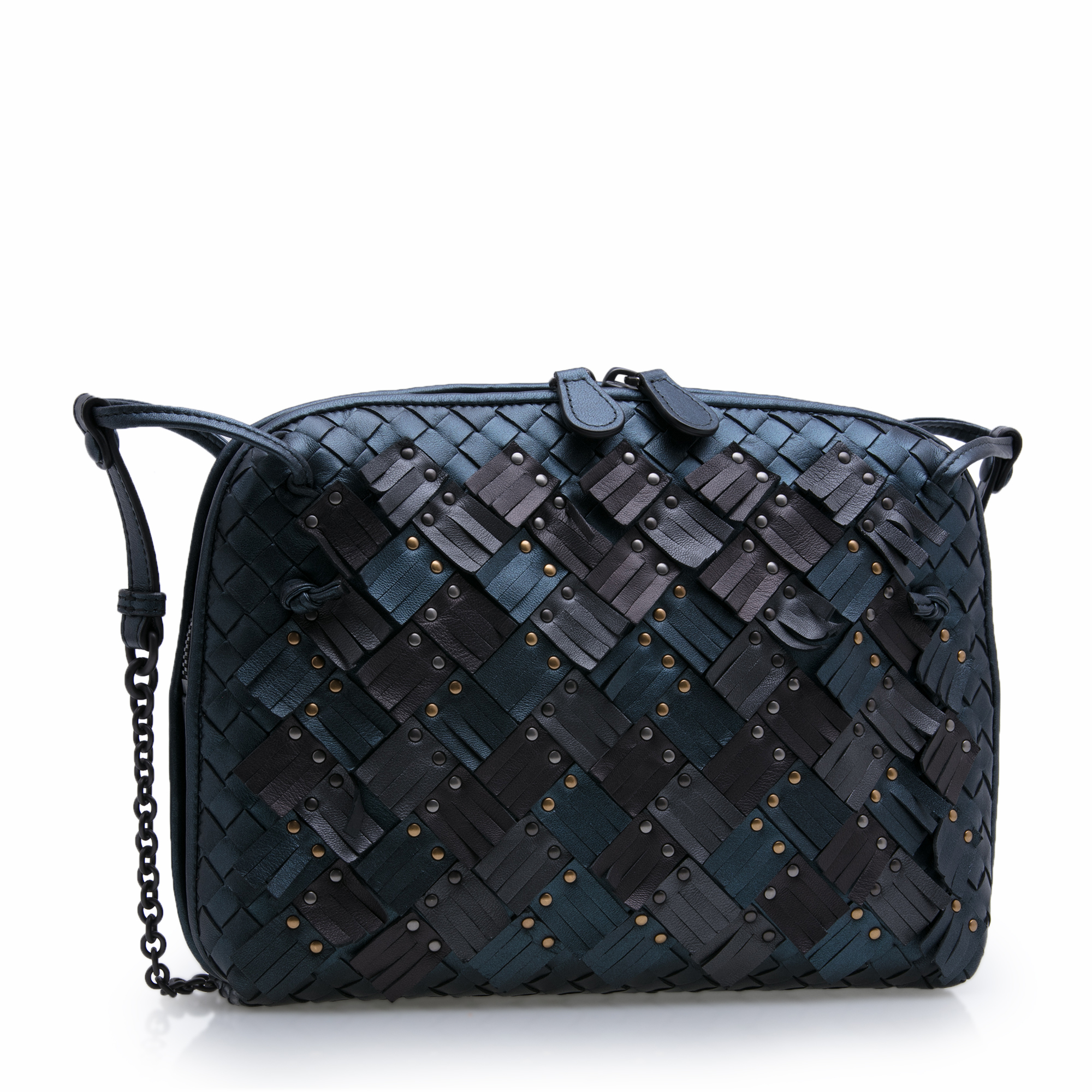 

Nodini Intrecciato cross-body bag, Multi-coloured