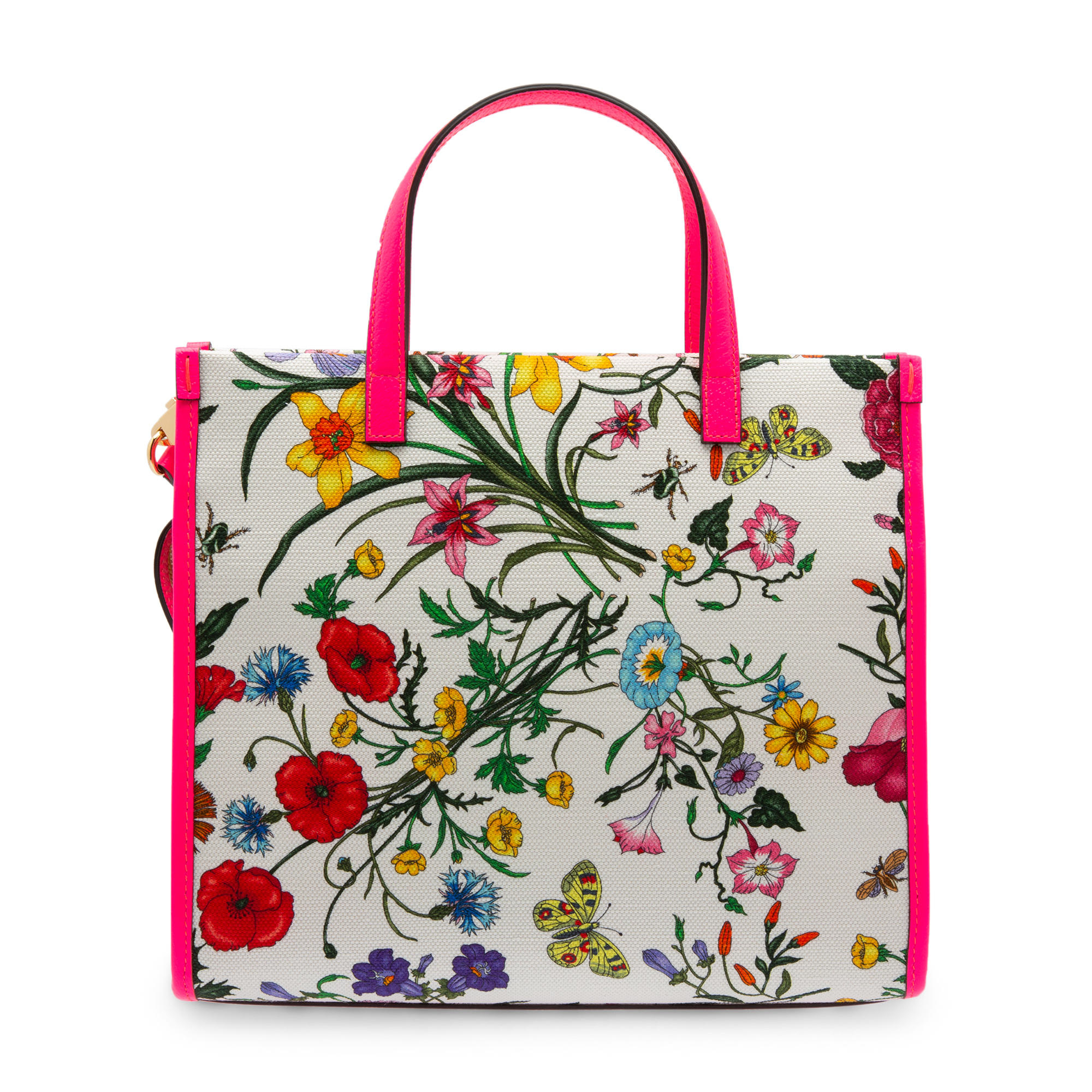 Gucci flora tote best sale bag