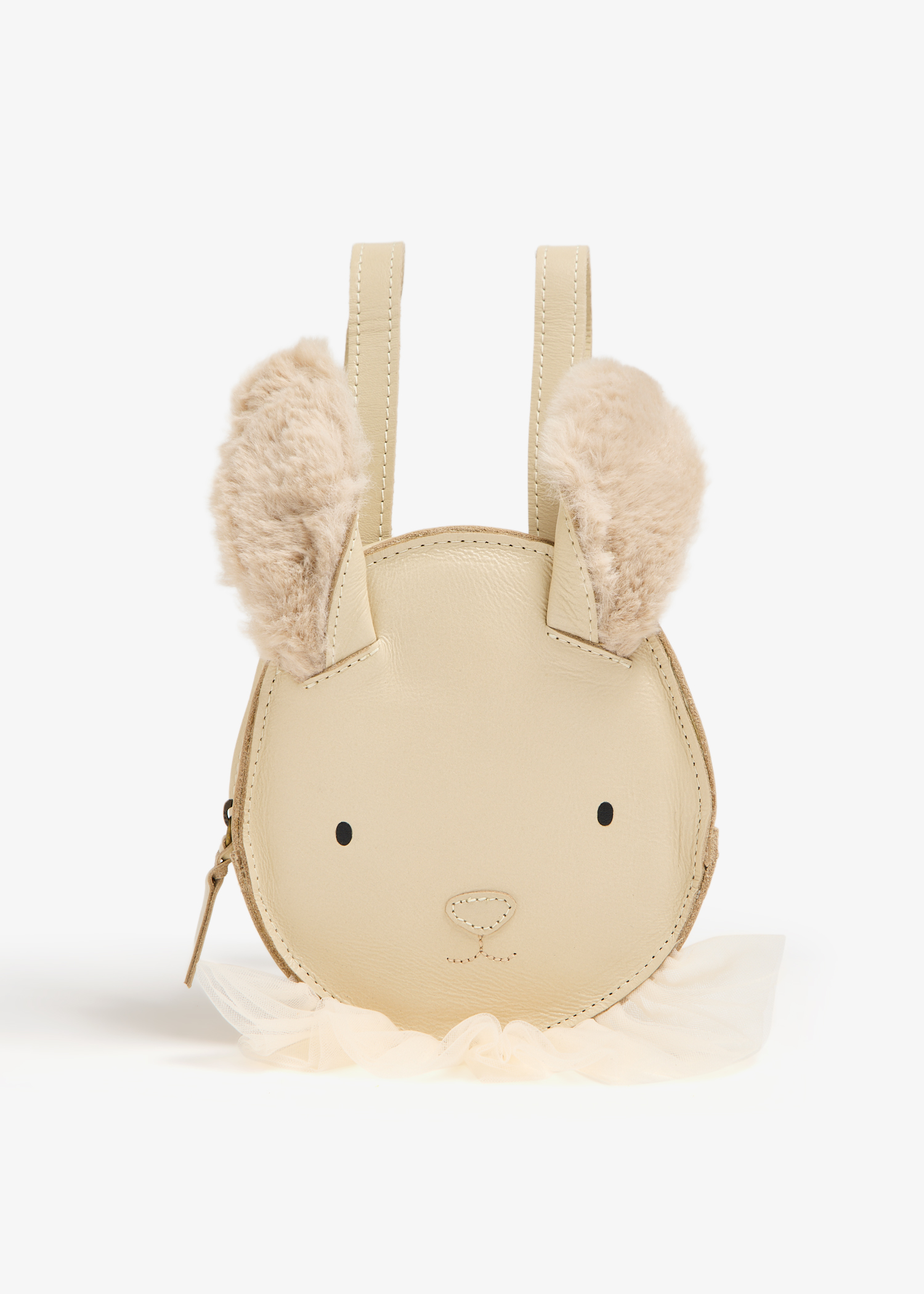 

Festive rabbit backpack, Beige