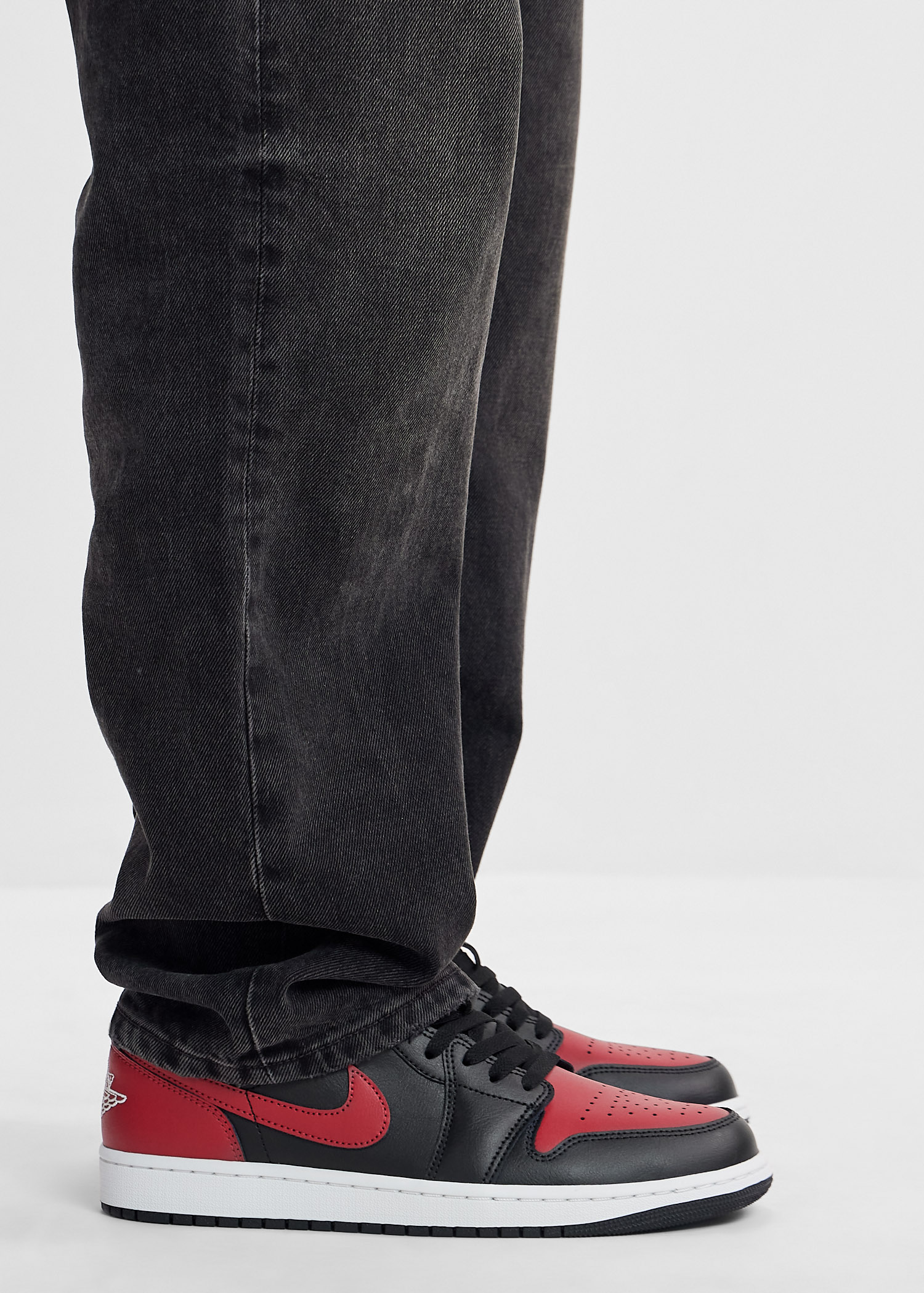 Nike Air Jordan 1 Low Low Bred sneakers for Men Black in UAE Level Shoes