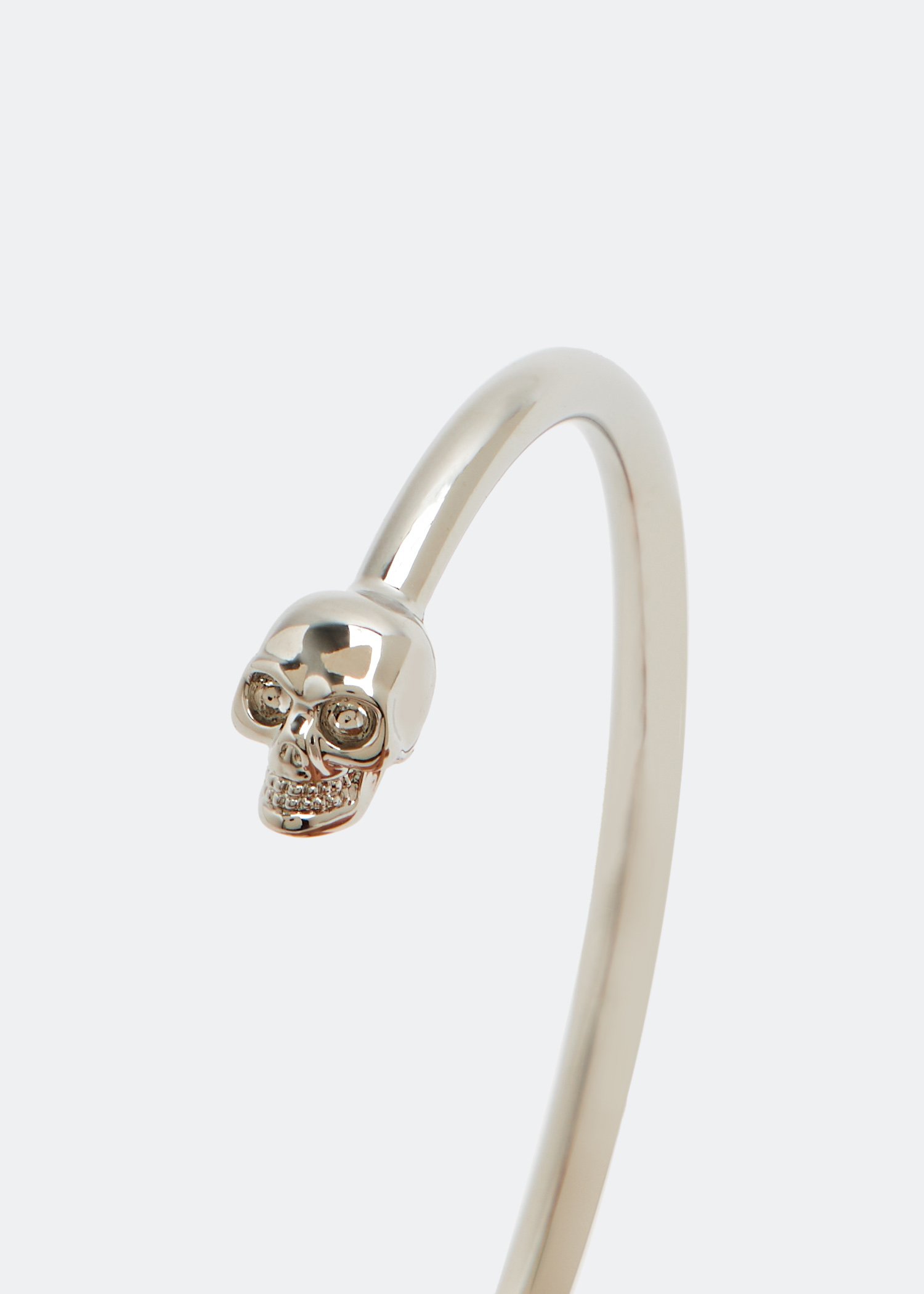 Alexander mcqueen 2025 twin skull bracelet