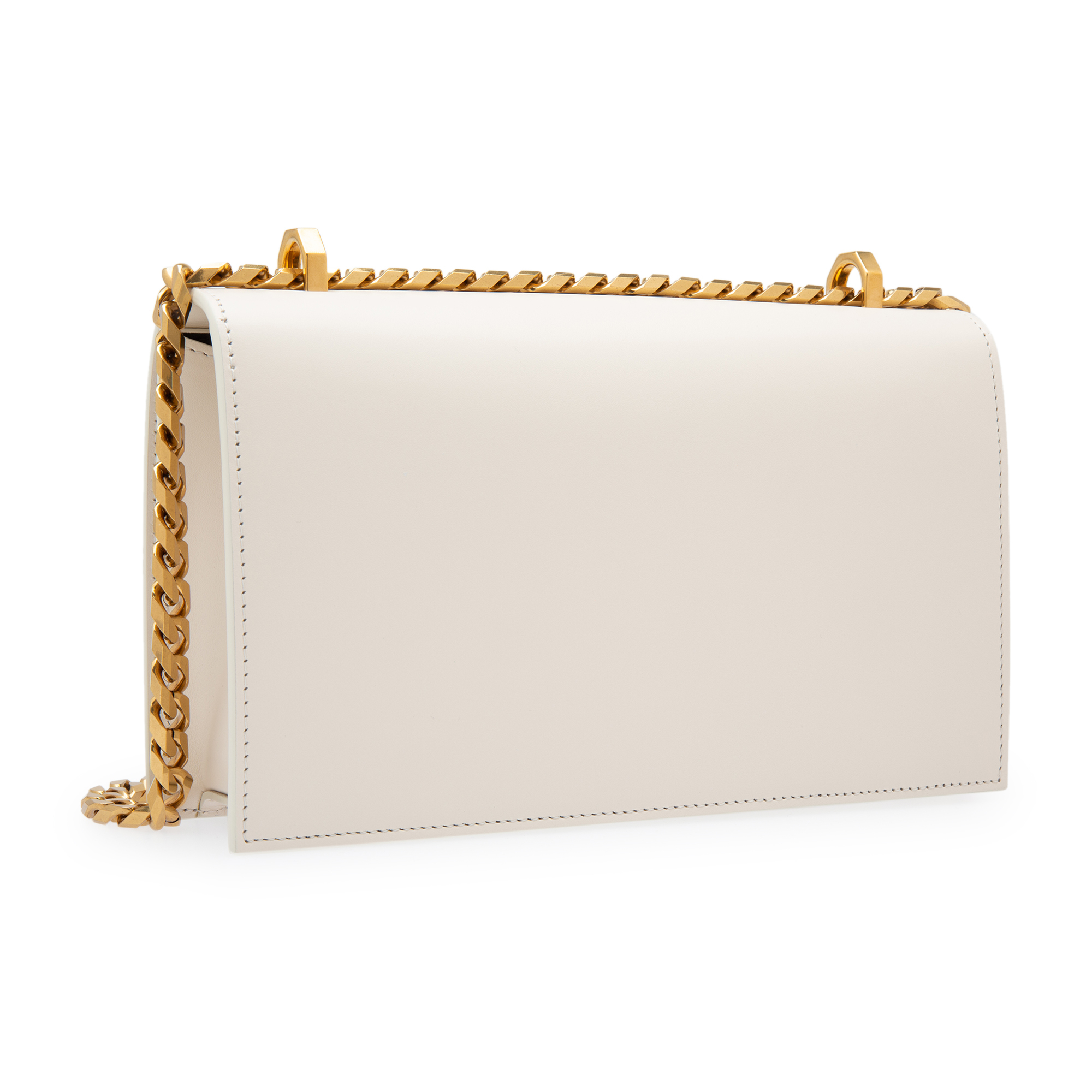 

Jewelled shoulder bag, White
