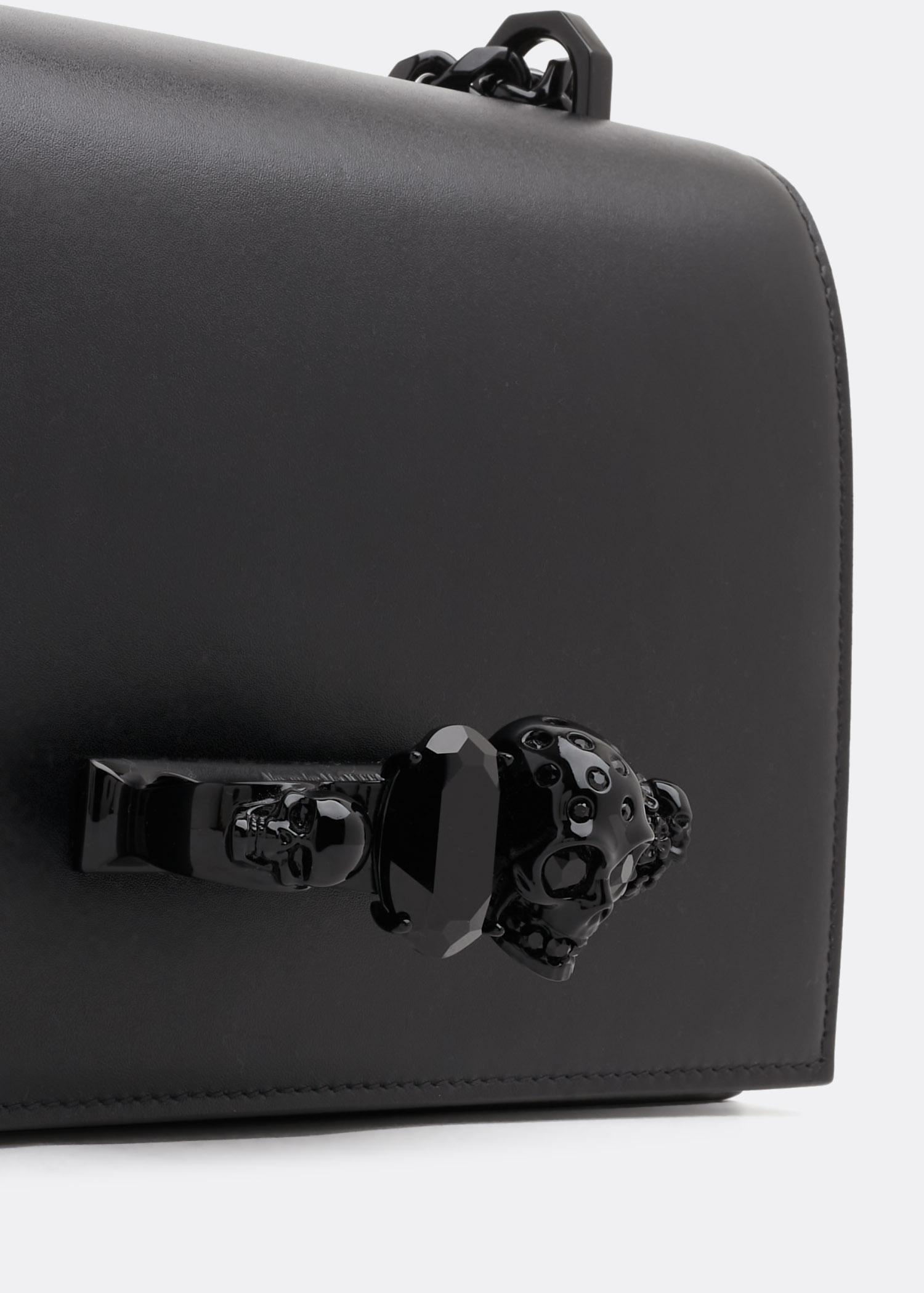 

Jewelled satchel, Black