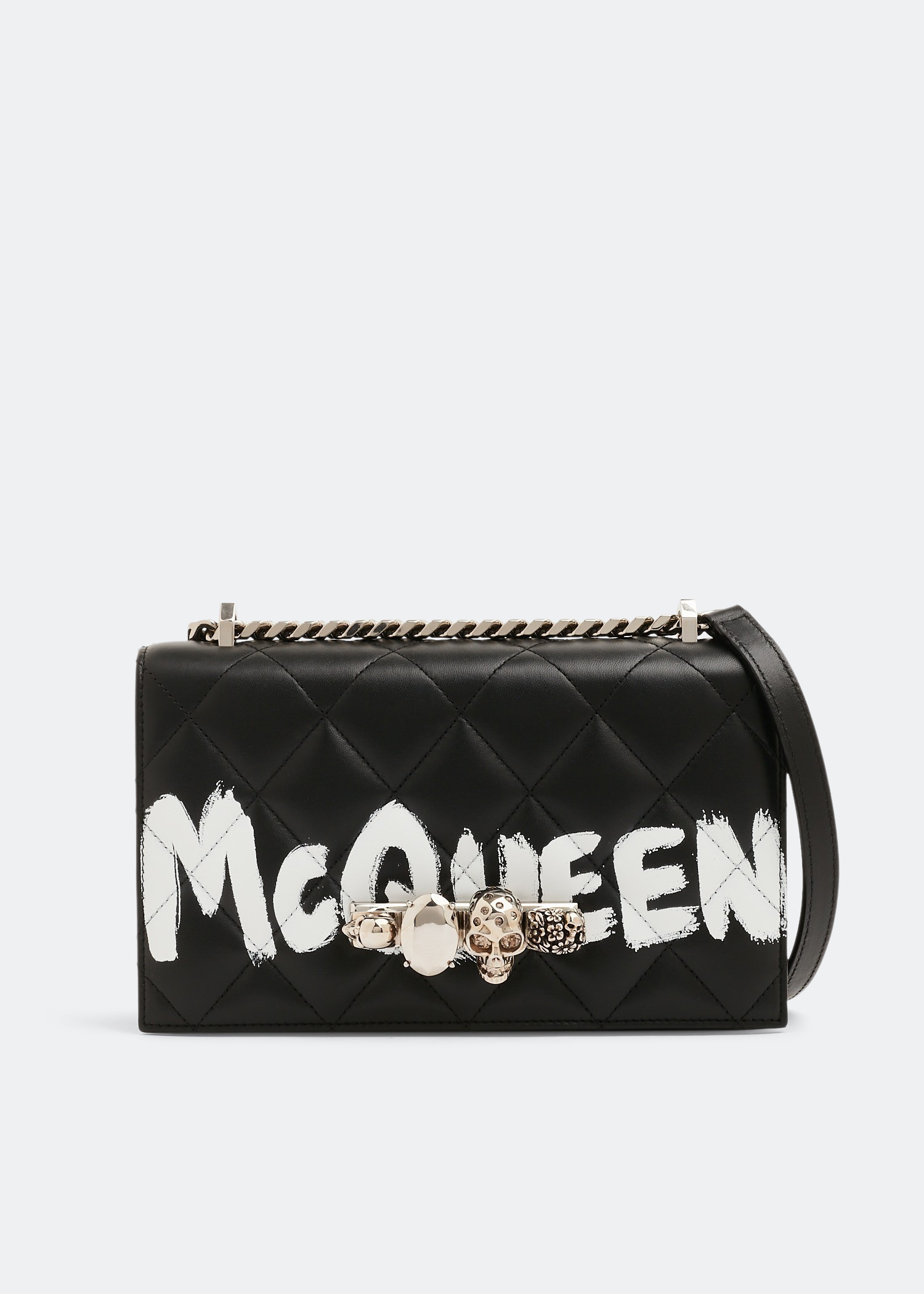 Alexander McQueen Jewelled satchel for Women - Black in KSA 