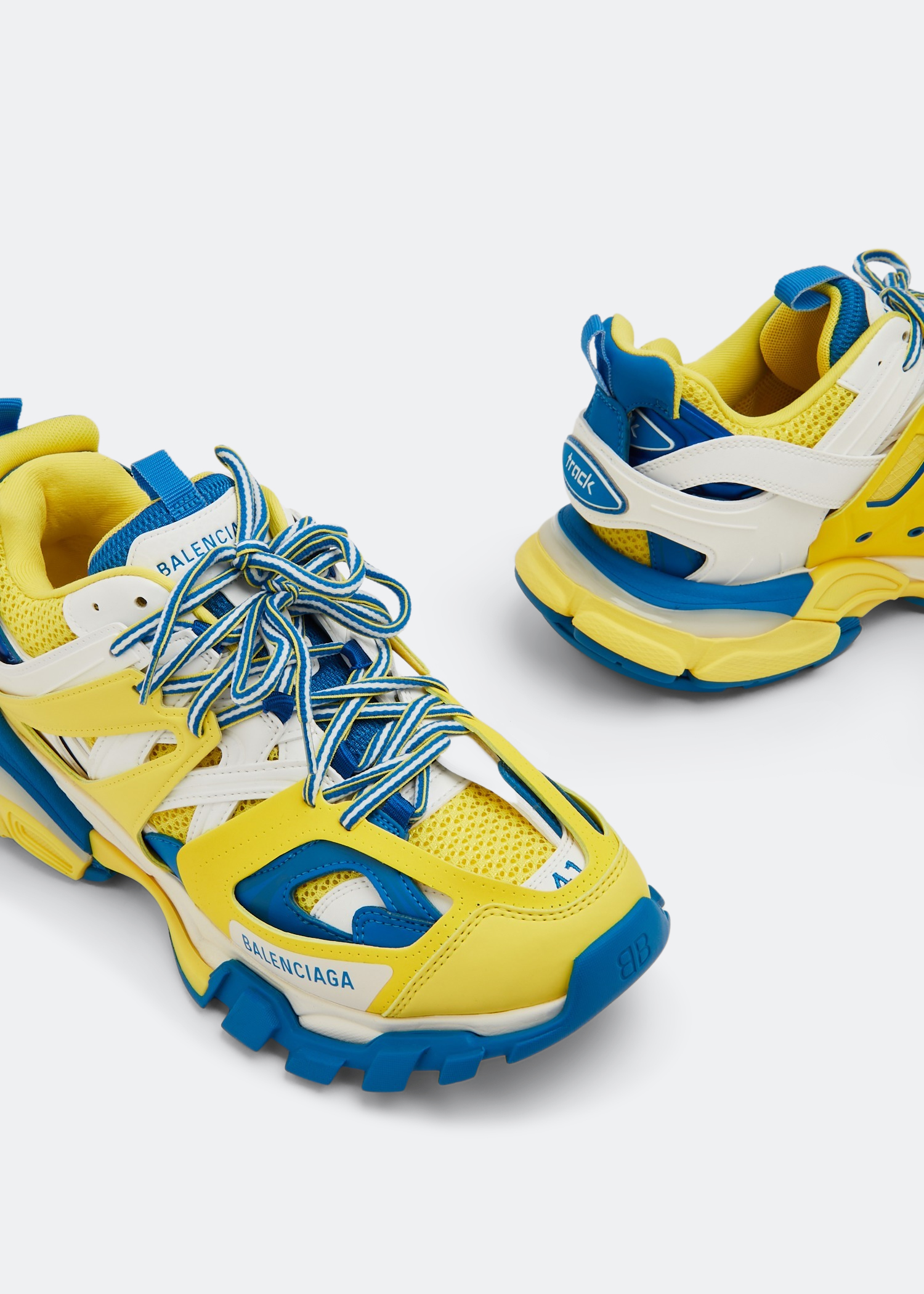 Balenciaga track runner yellow shop
