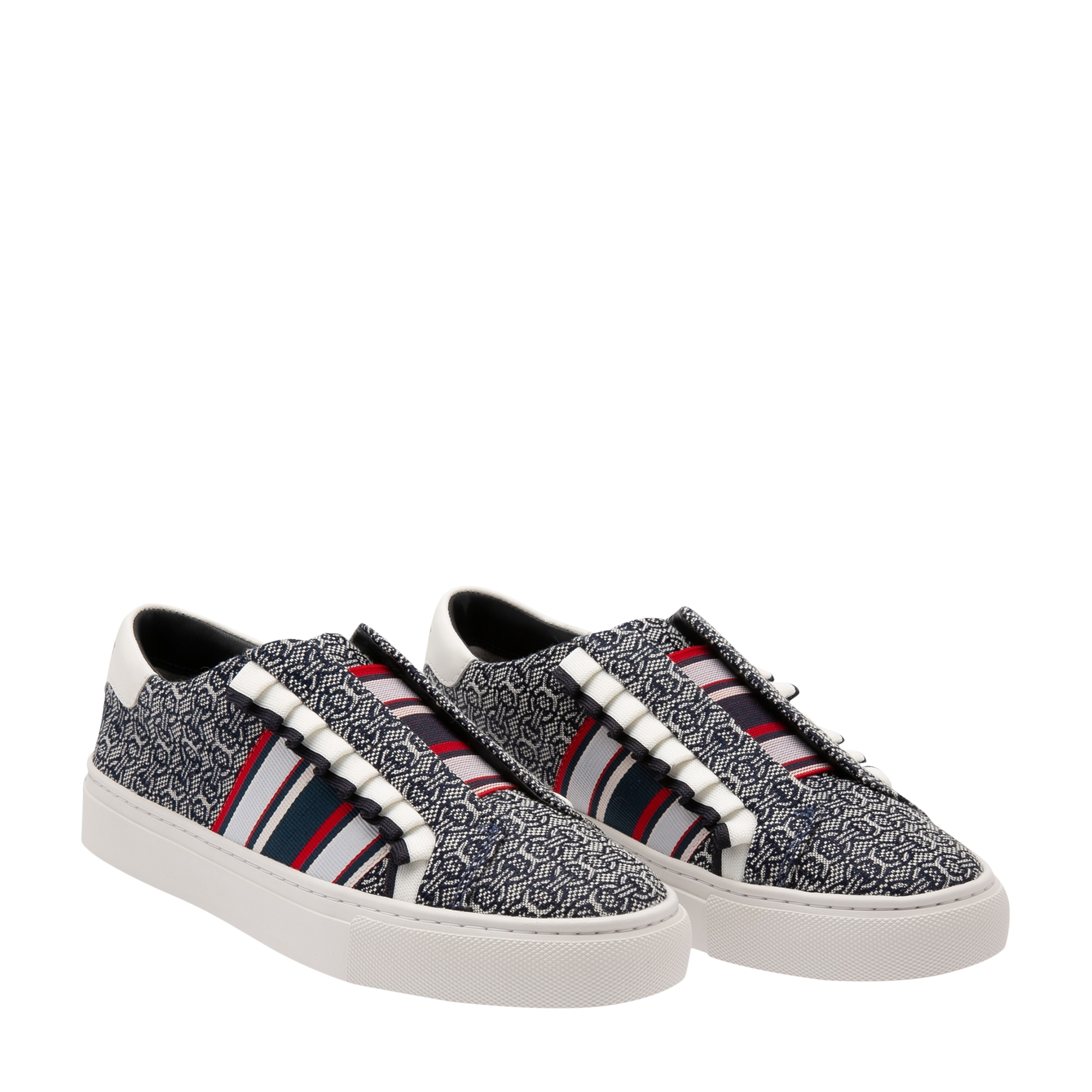 

Ruffle slip-on sneakers, Blue