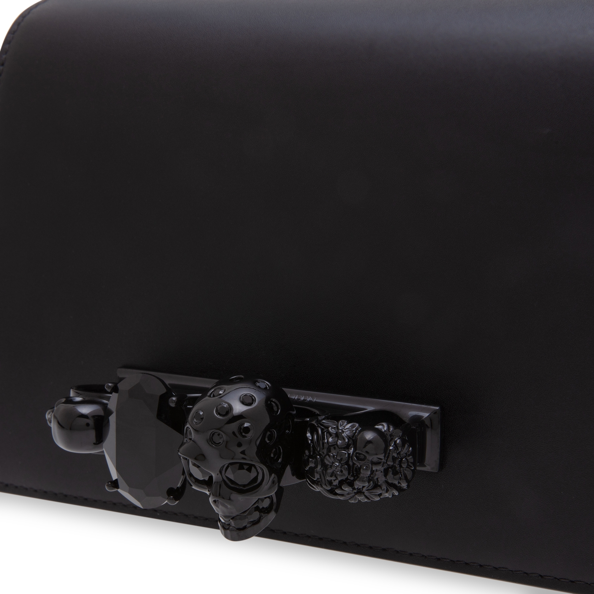 

Jewelled satchel, Black