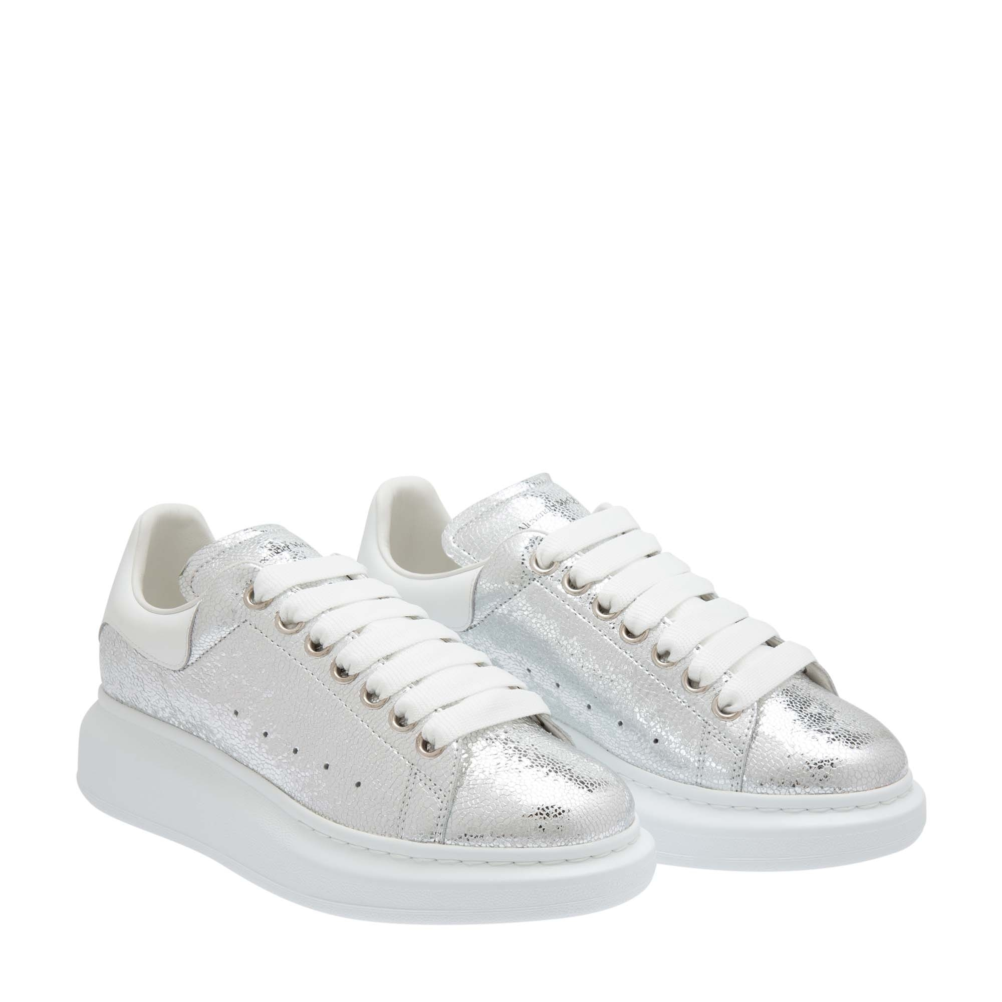 

Oversized sneakers, Silver