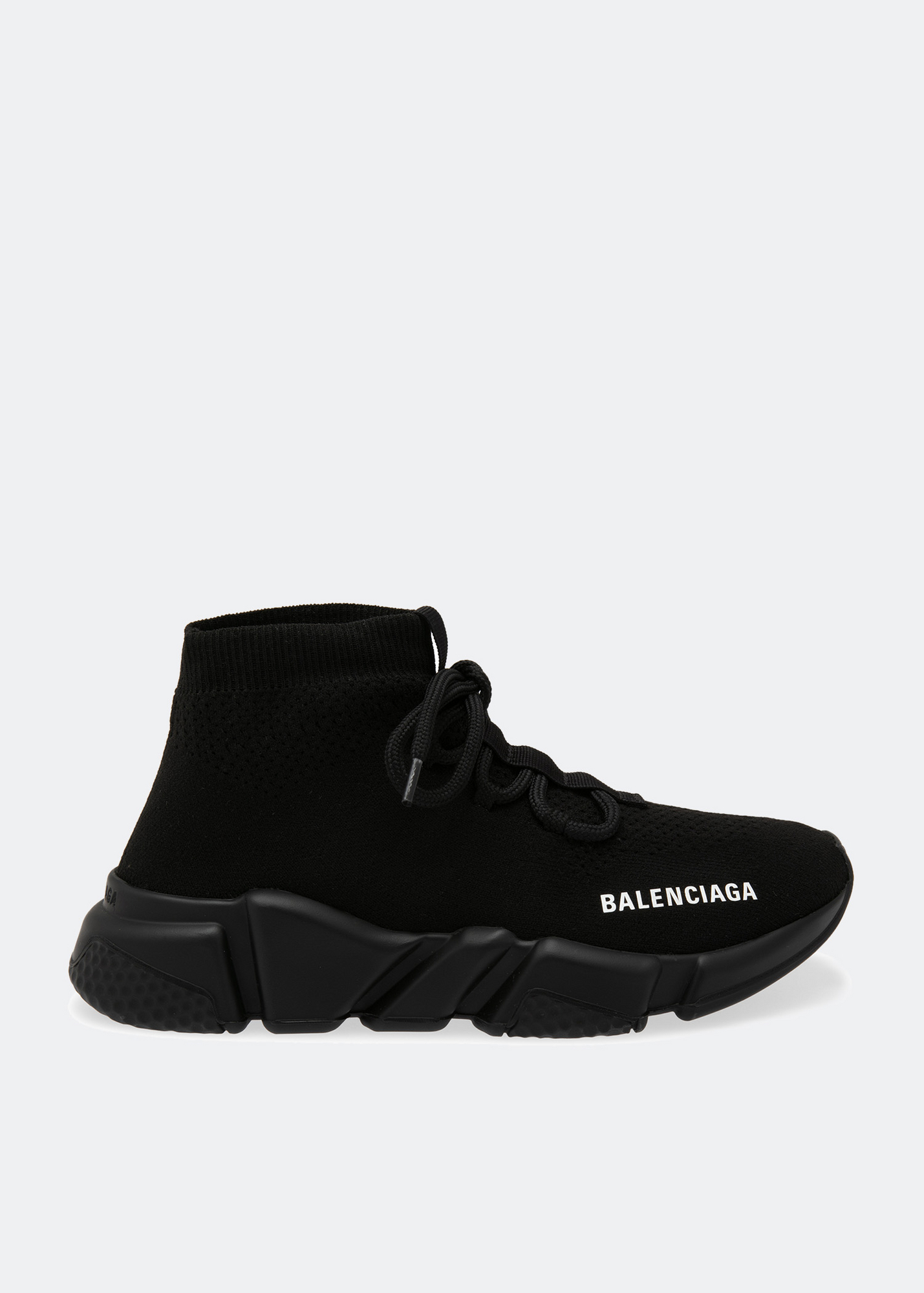 Balenciaga Speed lace up sneakers for Women Black in UAE Level