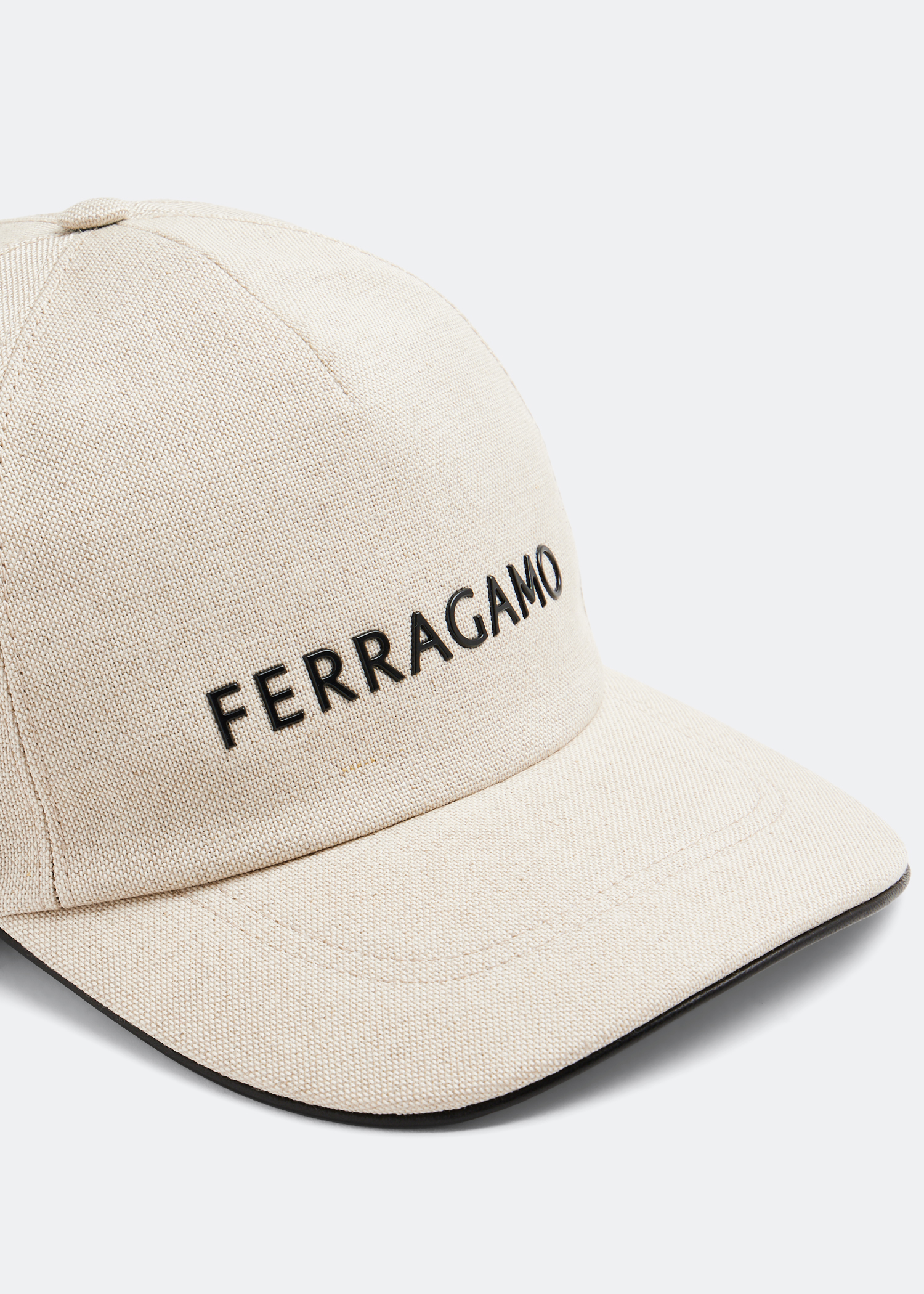 

Signature baseball cap, Beige