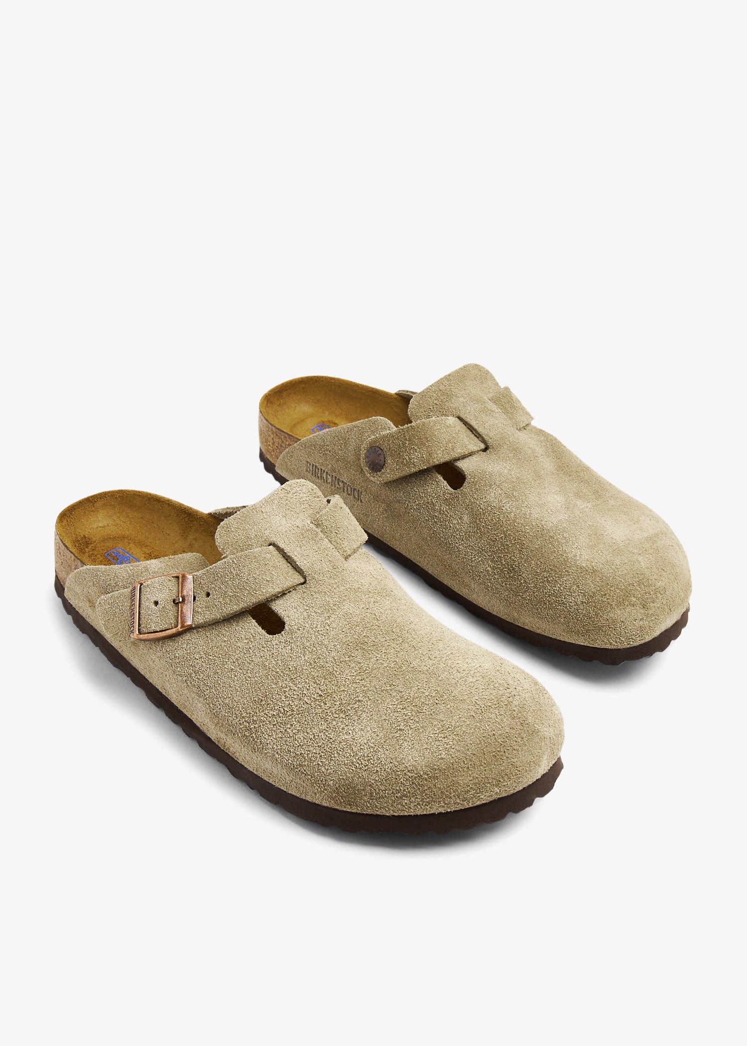 Birkenstock Boston clogs for Women Beige in UAE Level Shoes