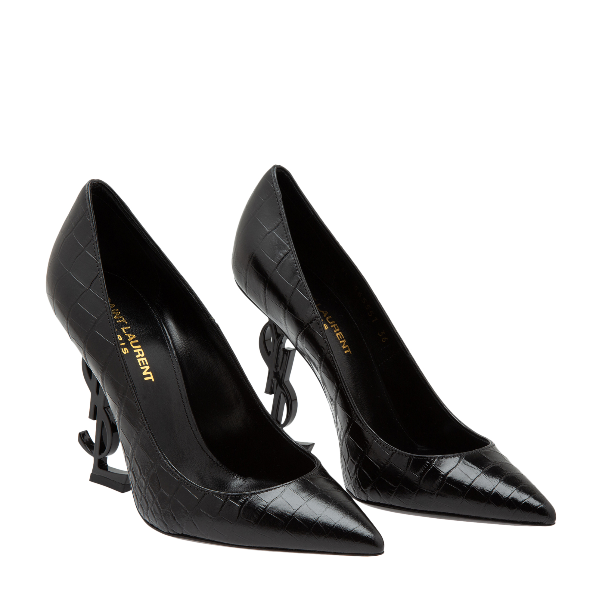 

Opyum leather pumps, Black