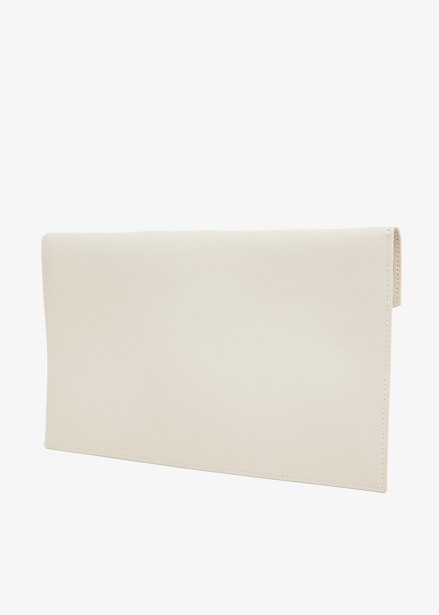 Saint Laurent Uptown pouch for Women White in UAE Level Shoes
