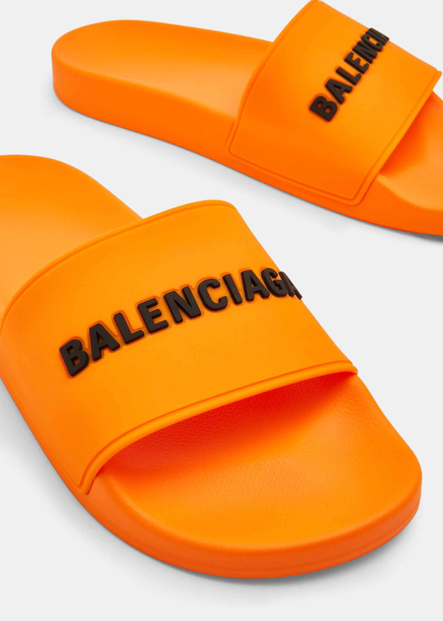 

Pool rubber slides, Orange