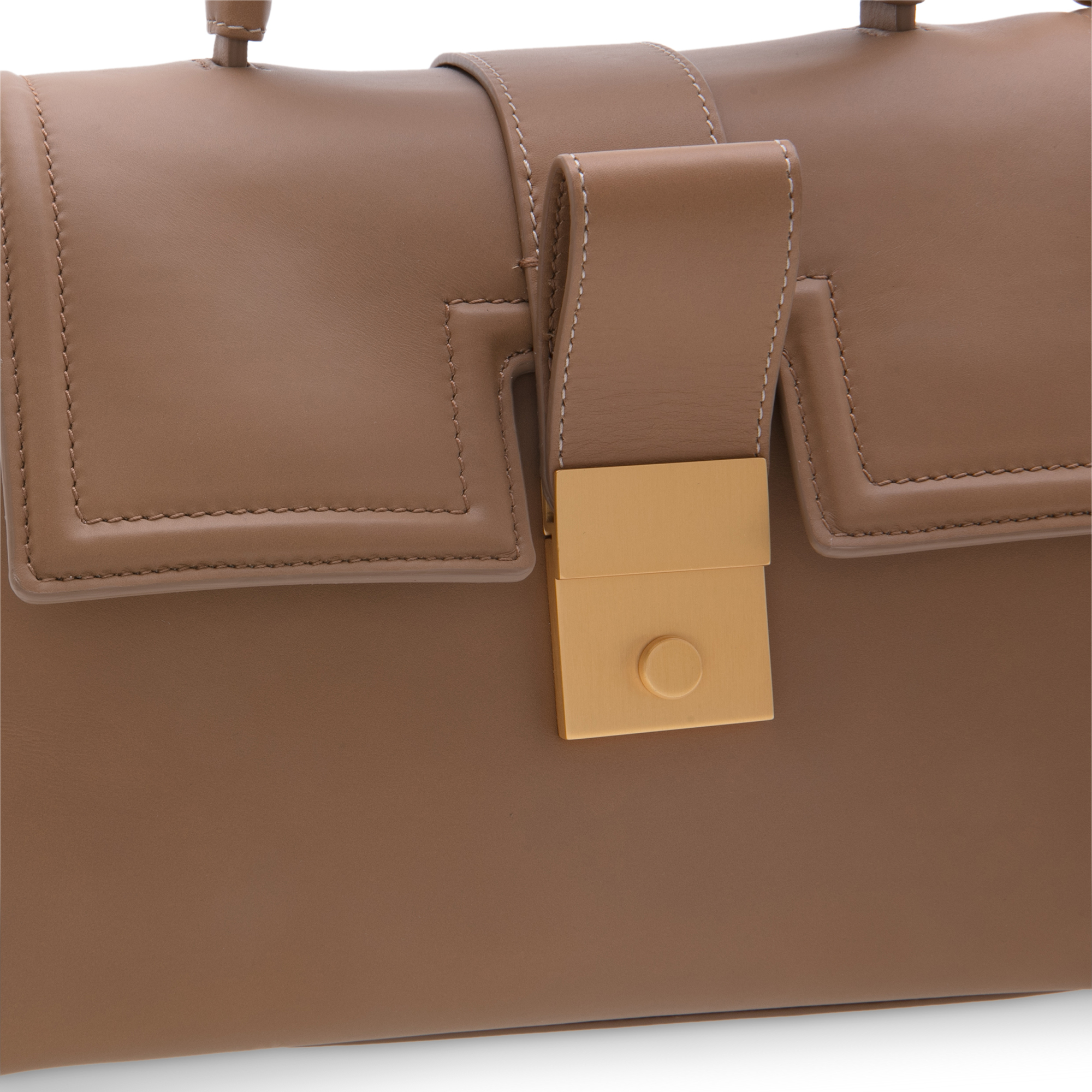 

Piazza top-handle bag, Beige