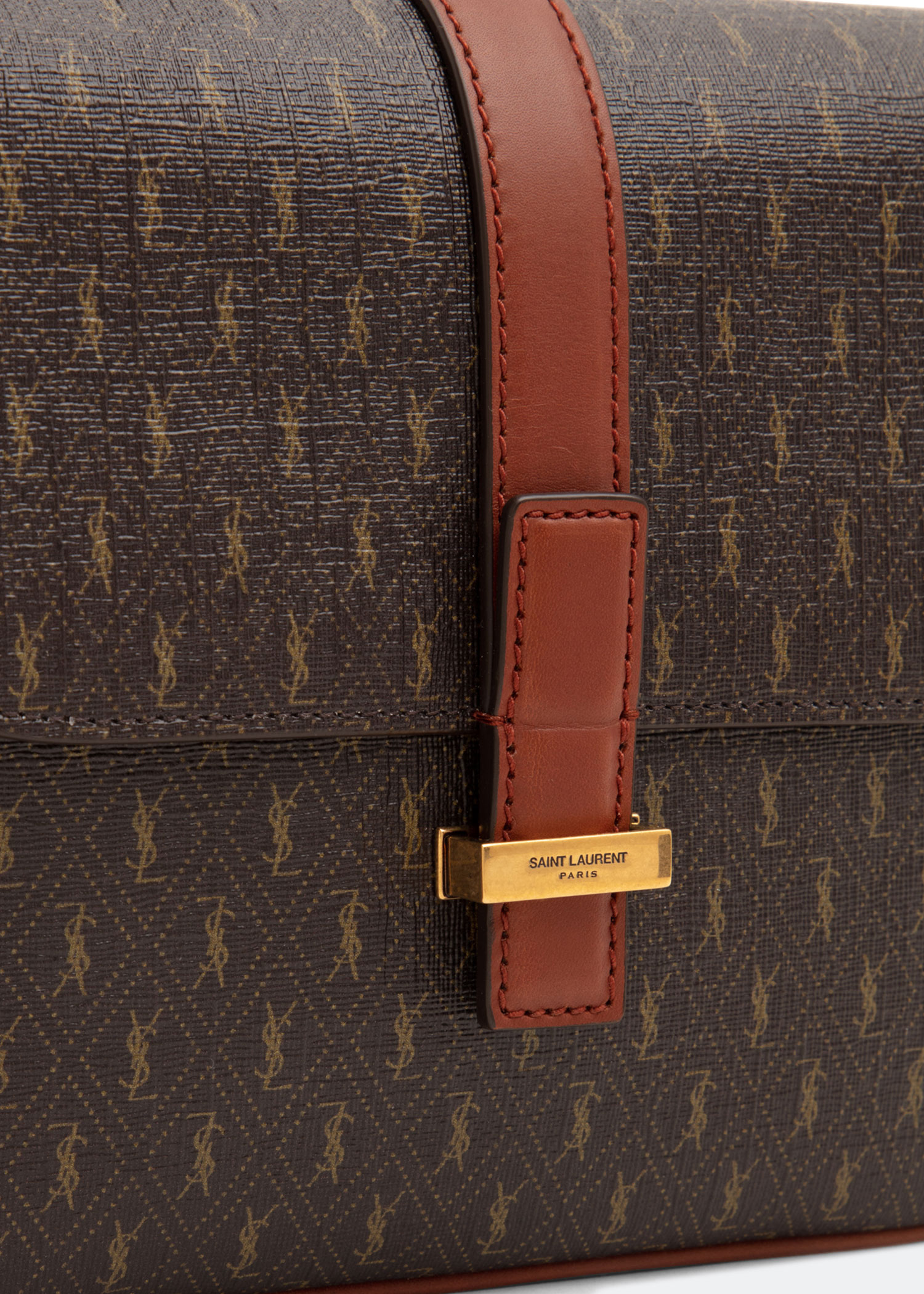 

All over monogramme bag, Brown