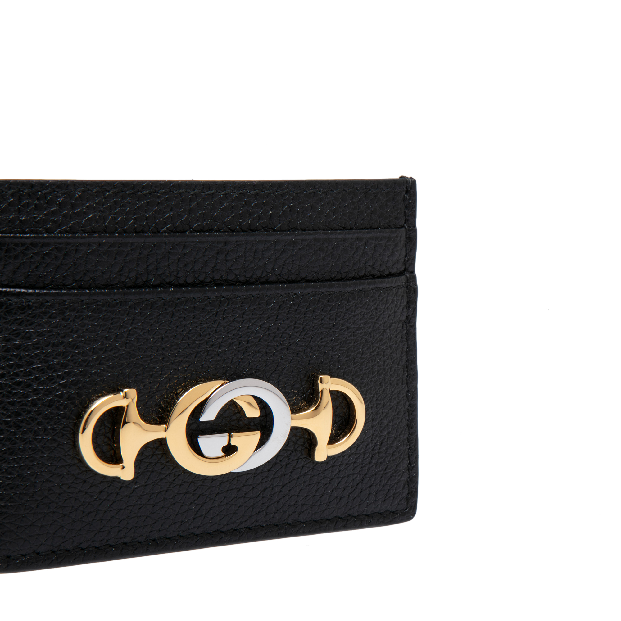 

Zumi leather cardholder, Black