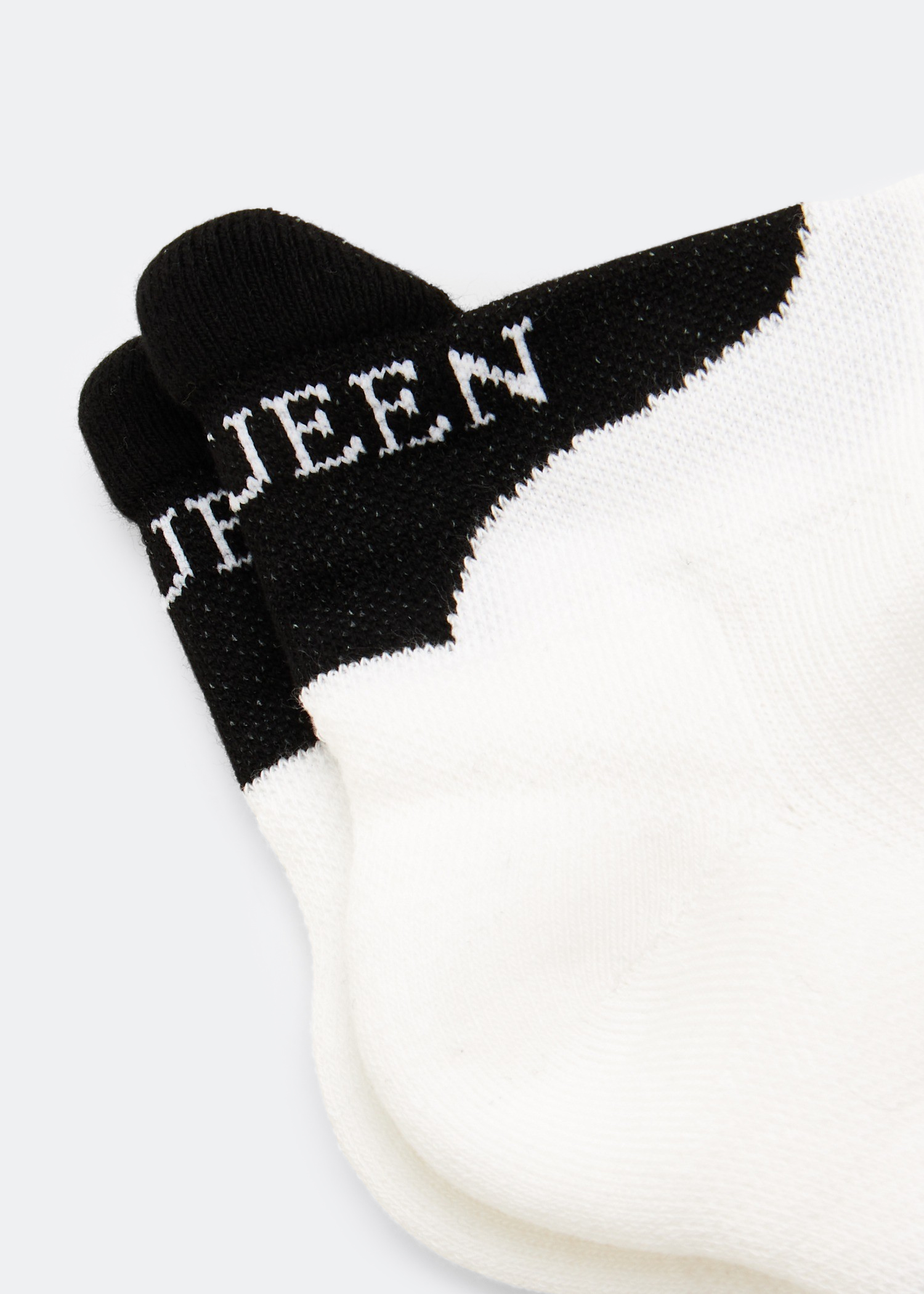 

Logo socks, White