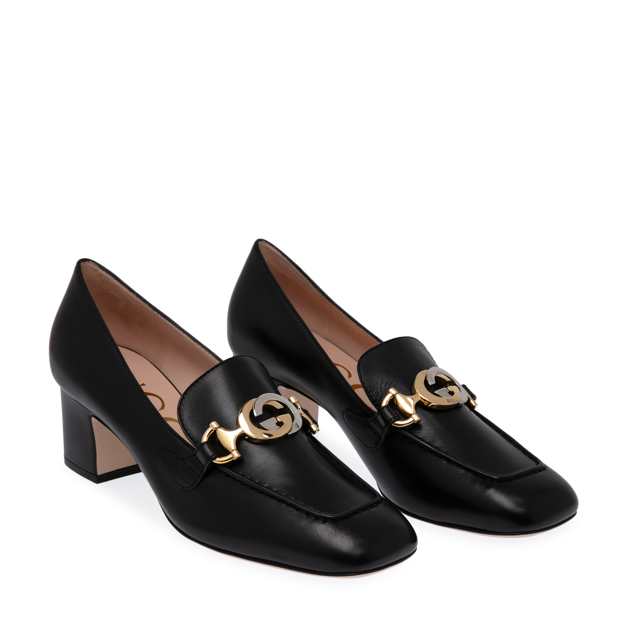 

Zumi moccasin pumps, Black