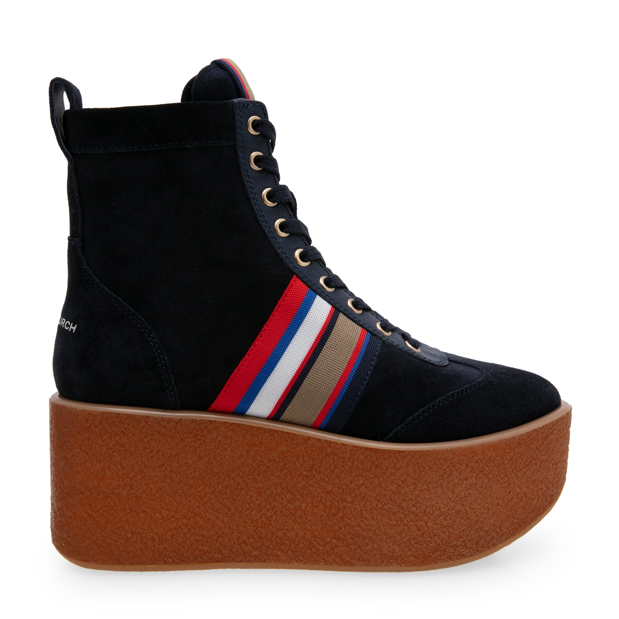 

Platform sneaker boots, Blue