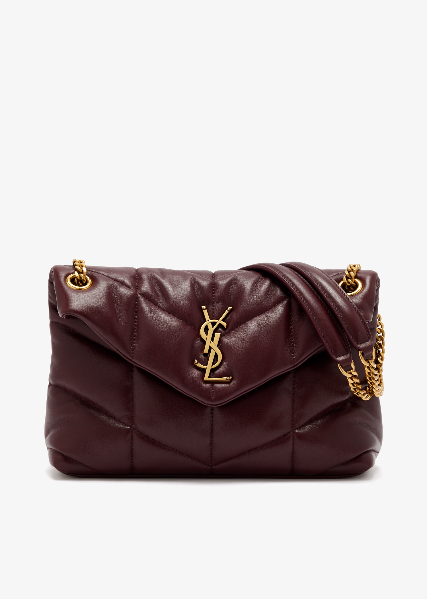 

Small Puffer shoulder bag, Burgundy