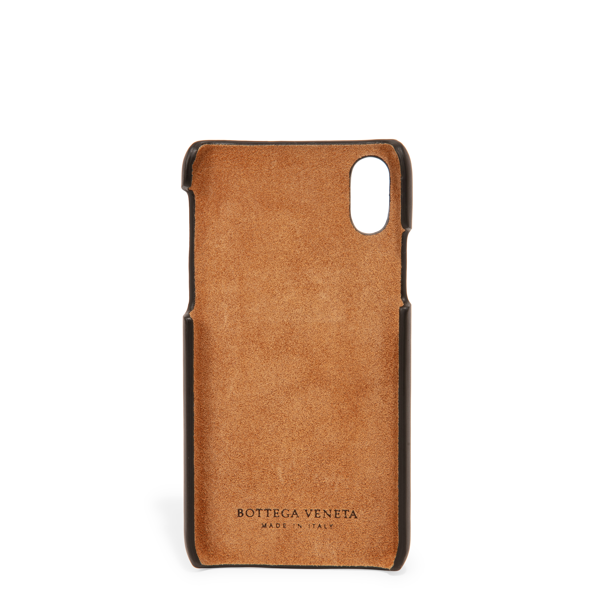 

Bi-colour iPhone XS case, Brown