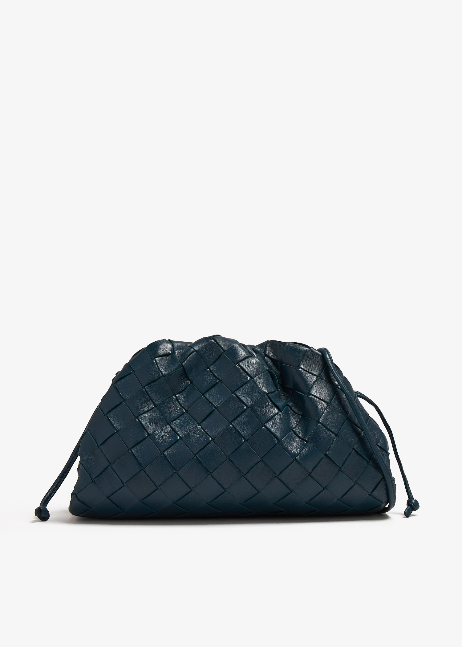 Bottega Veneta Mini Pouch clutch for Women Blue in Bahrain Level Shoes