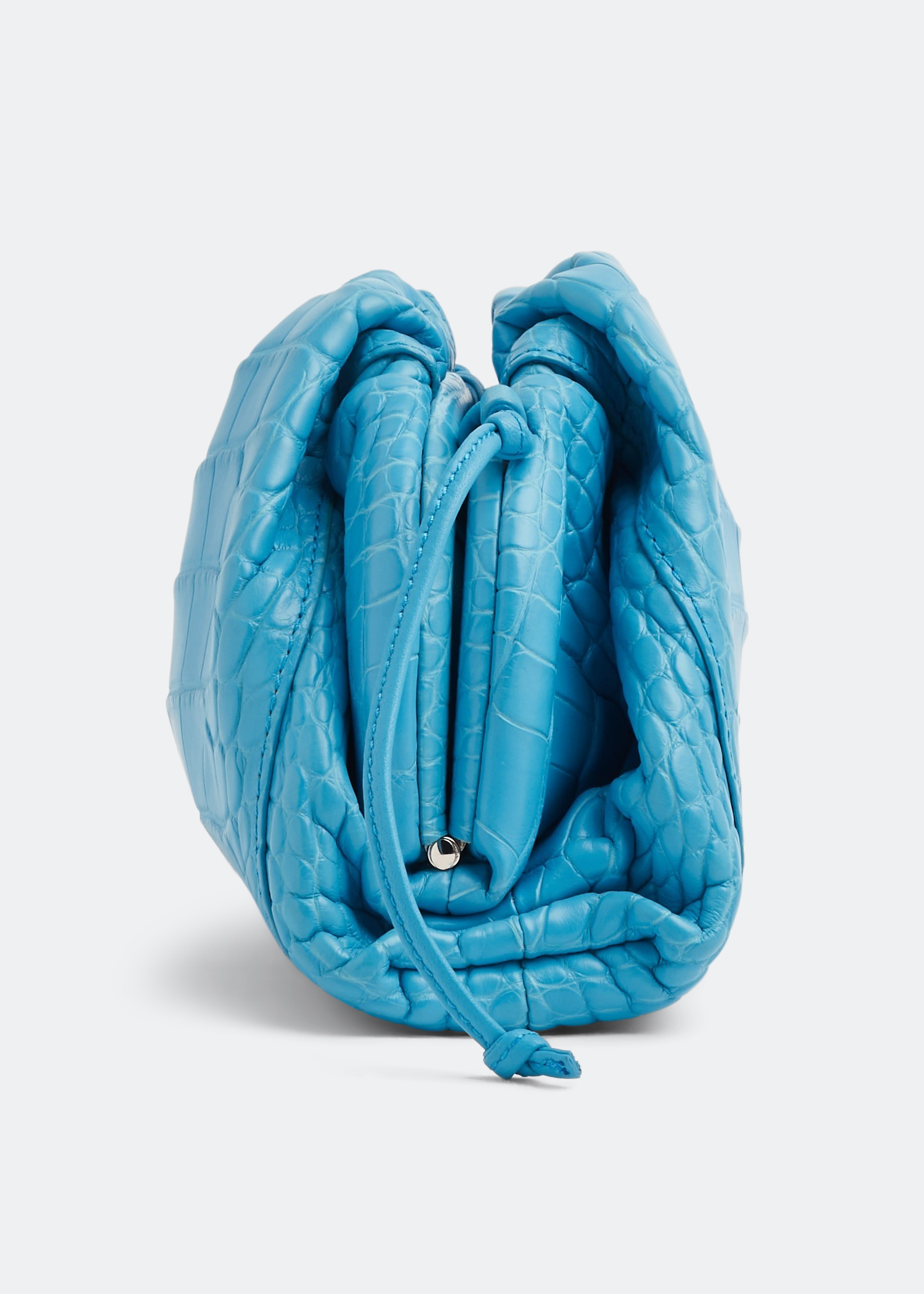 Bottega Veneta Mini Pouch clutch for Women - Blue in UAE Bottega Veneta Mini Pouch clutch for Women - Blue in UAE
