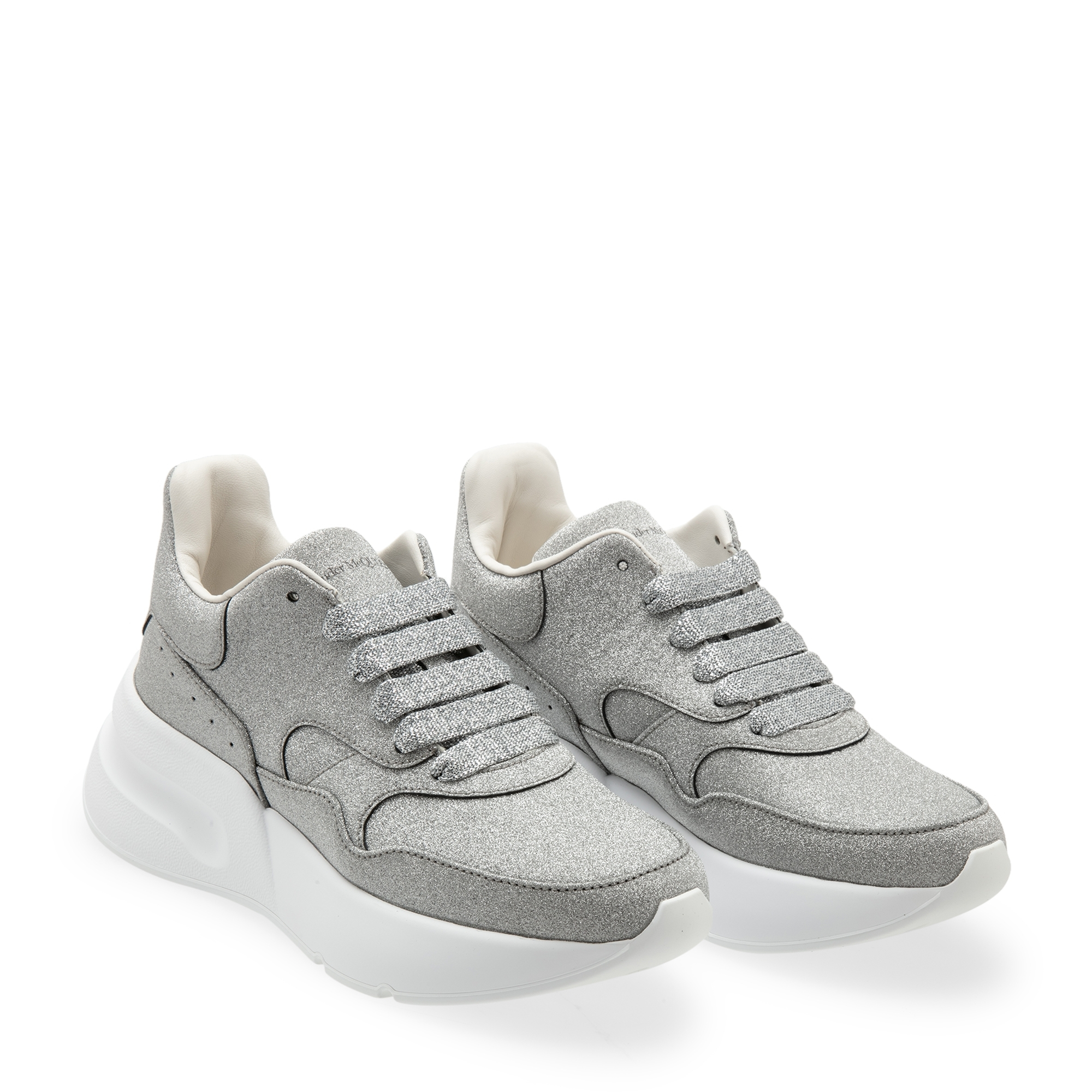 

Oversized sneakers, Silver